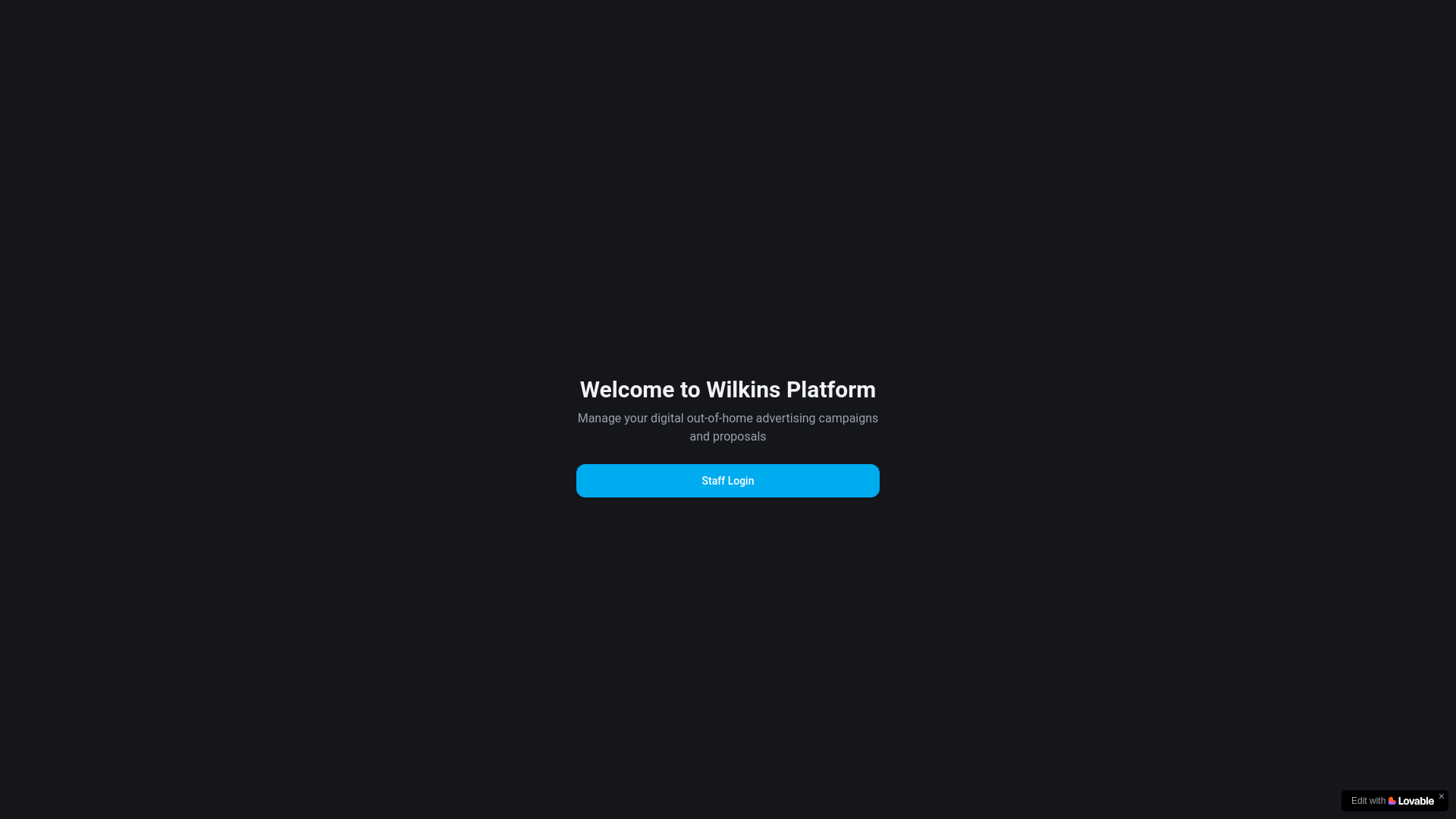 website screenshot of https://wilkinsprogrammatic.com/