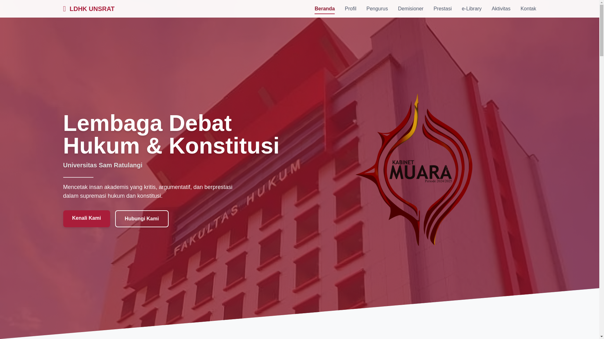 website screenshot of https://ldhkunsrat.pages.dev/