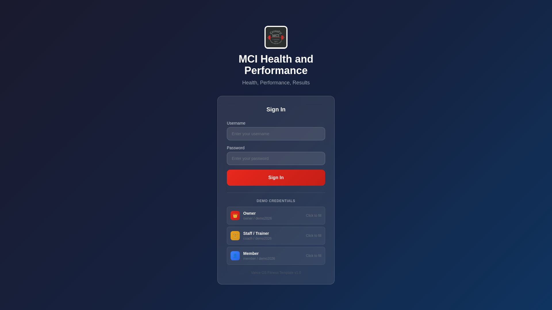 website screenshot of https://mci-health.pages.dev/