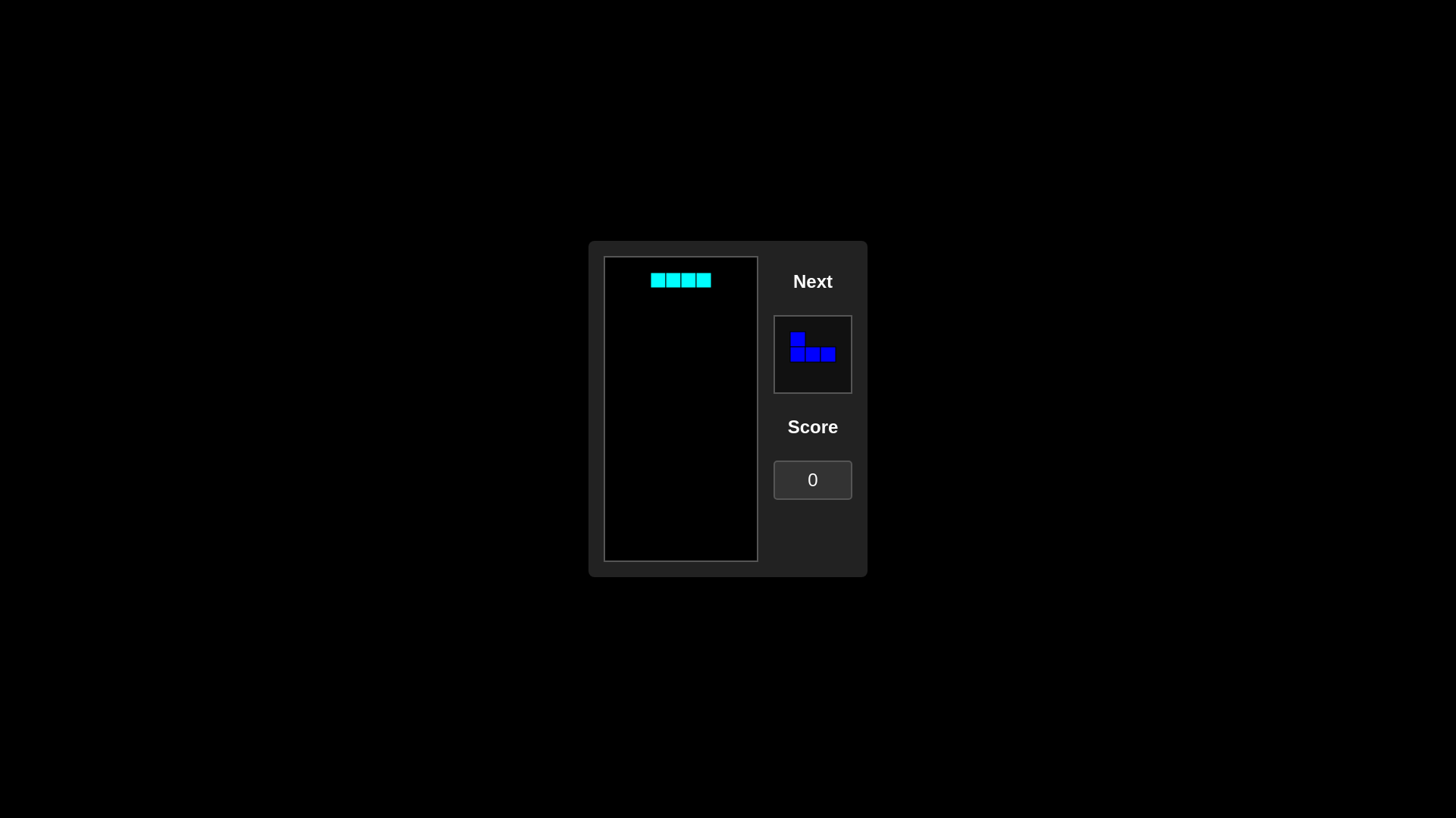 website screenshot of https://tetris-bxb.pages.dev/