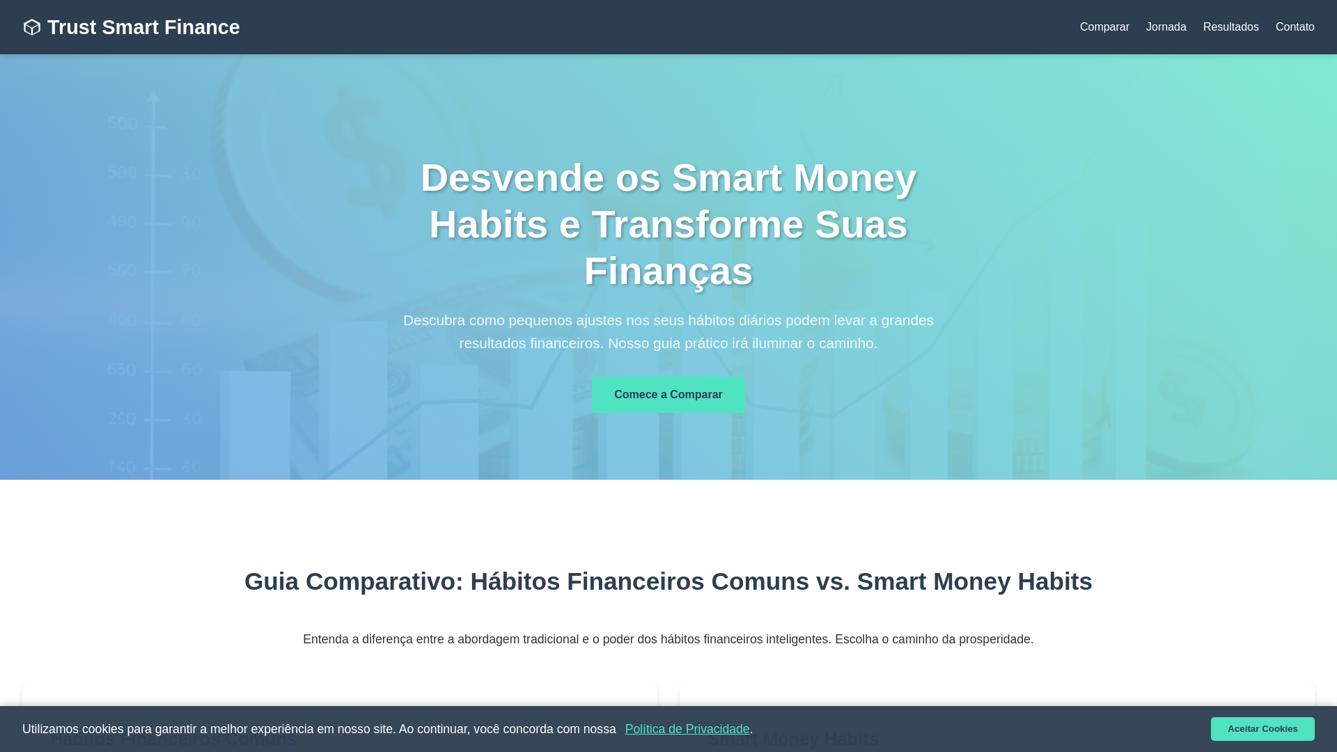 website screenshot of https://trustsmartfinance.xyz/
