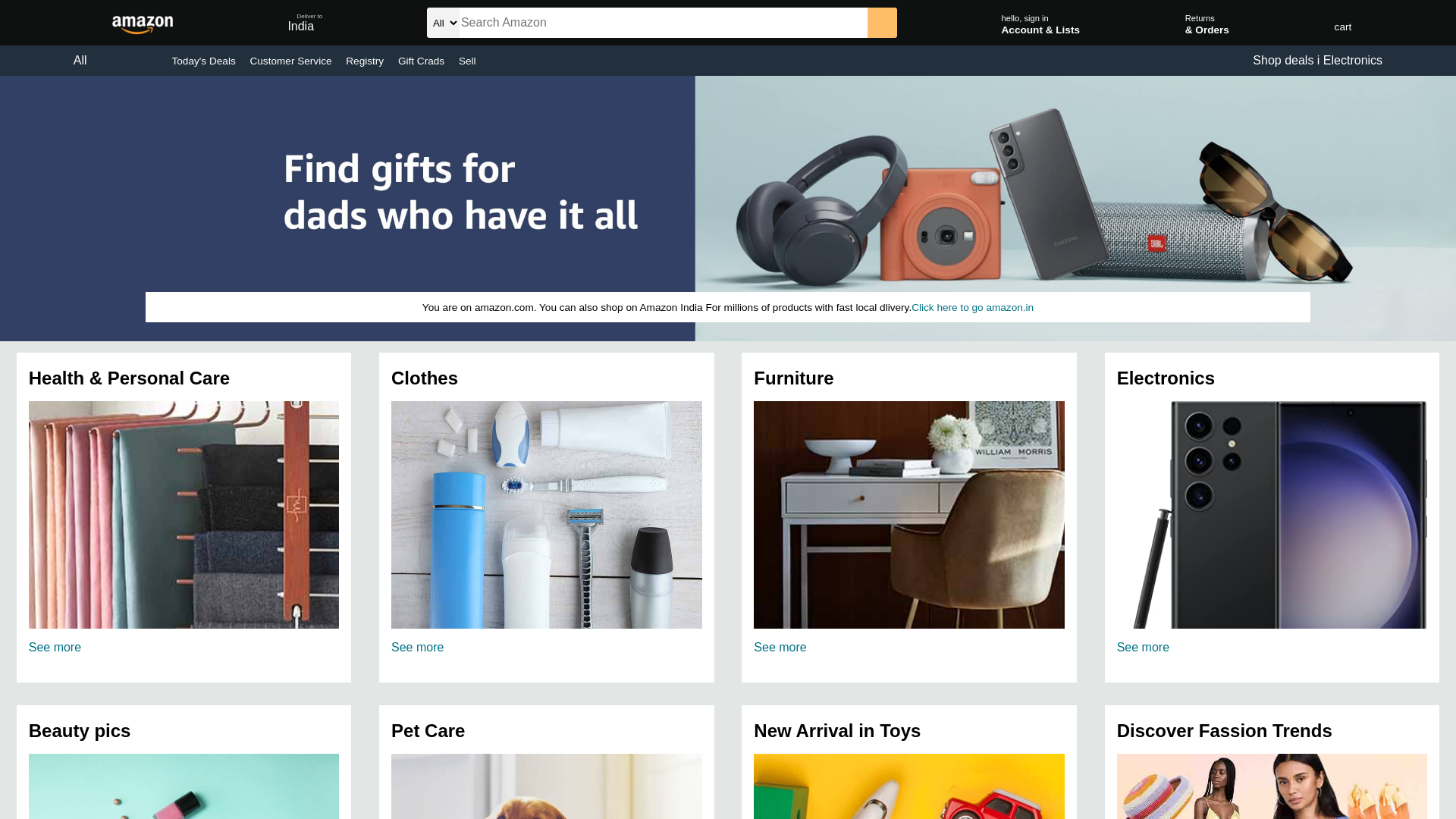 website screenshot of https://amazon-clone-gray-omega.vercel.app