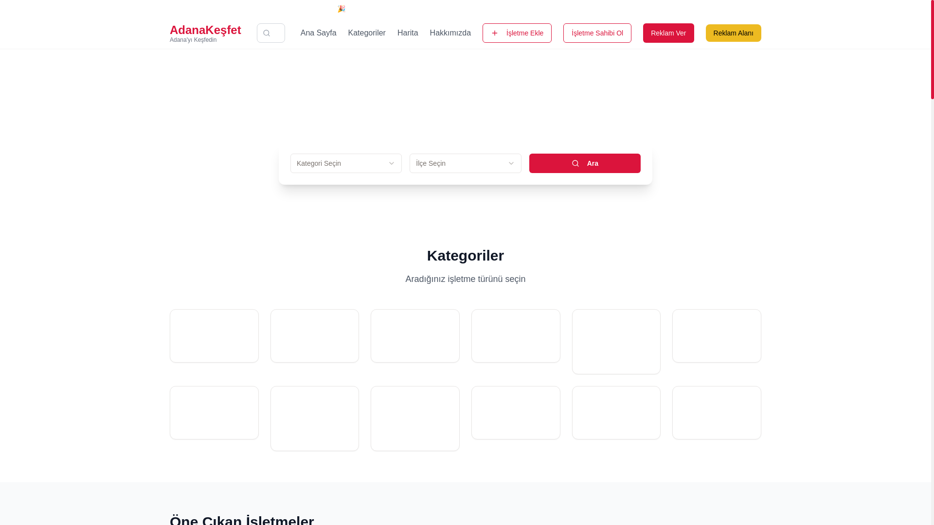 website screenshot of https://adanakesfet.com/