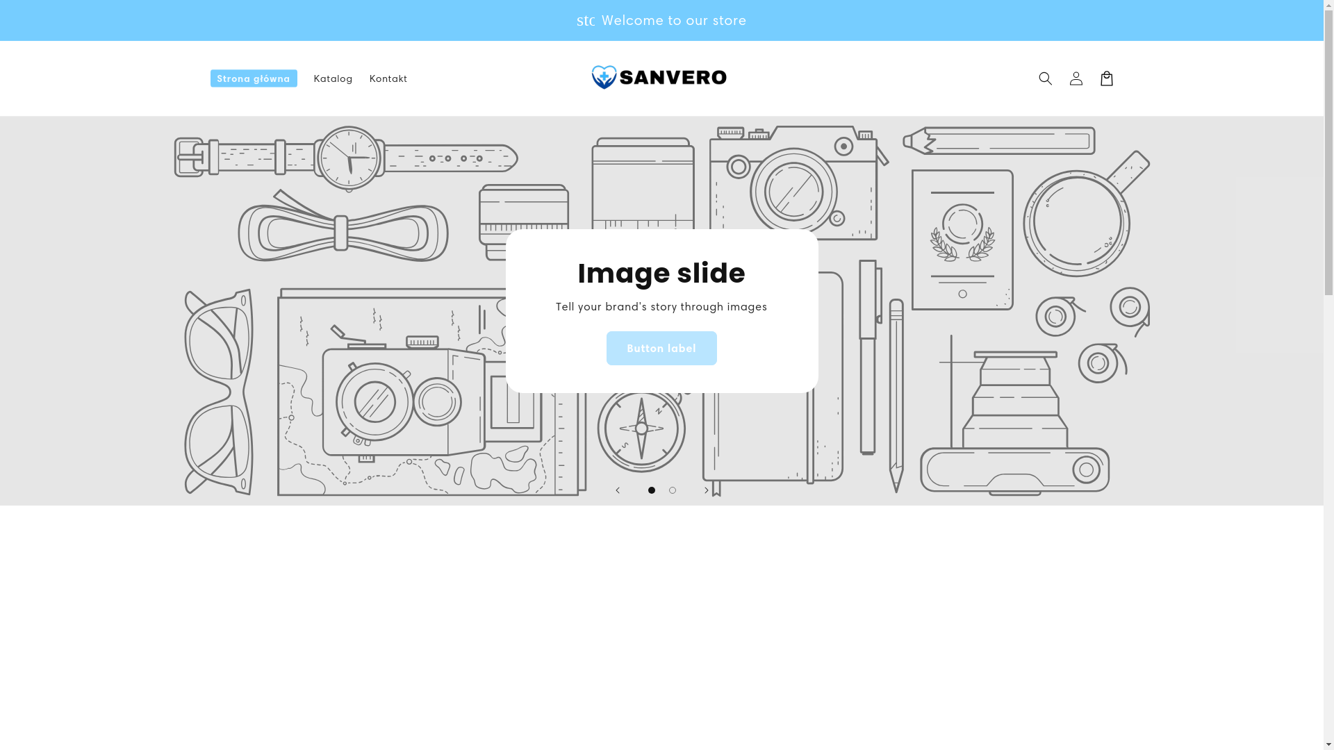 website screenshot of https://sanvero.pl/