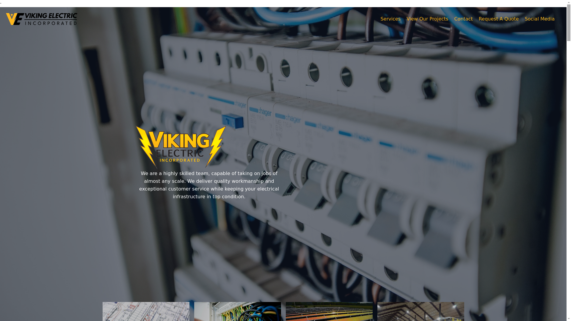 website screenshot of https://viking-electric-website.pages.dev/