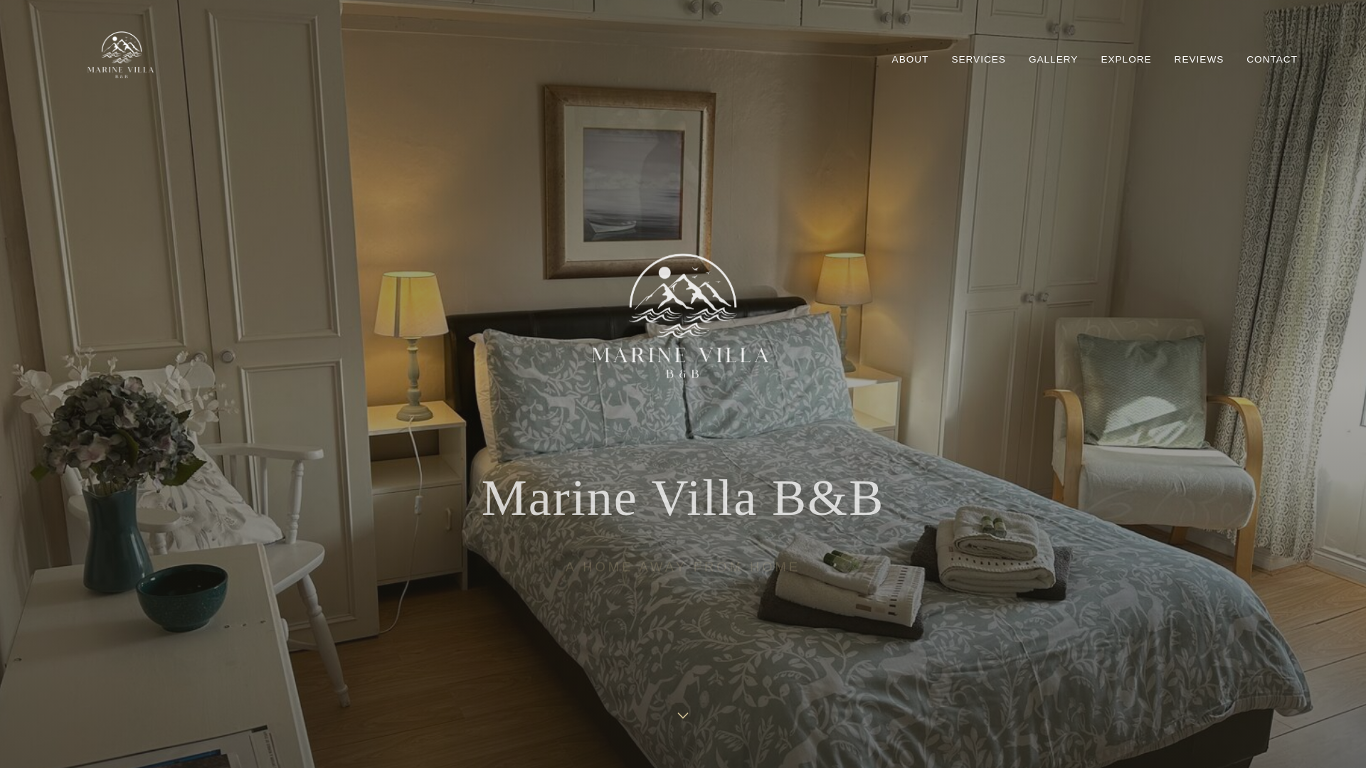 website screenshot of https://marine-villa.pages.dev/