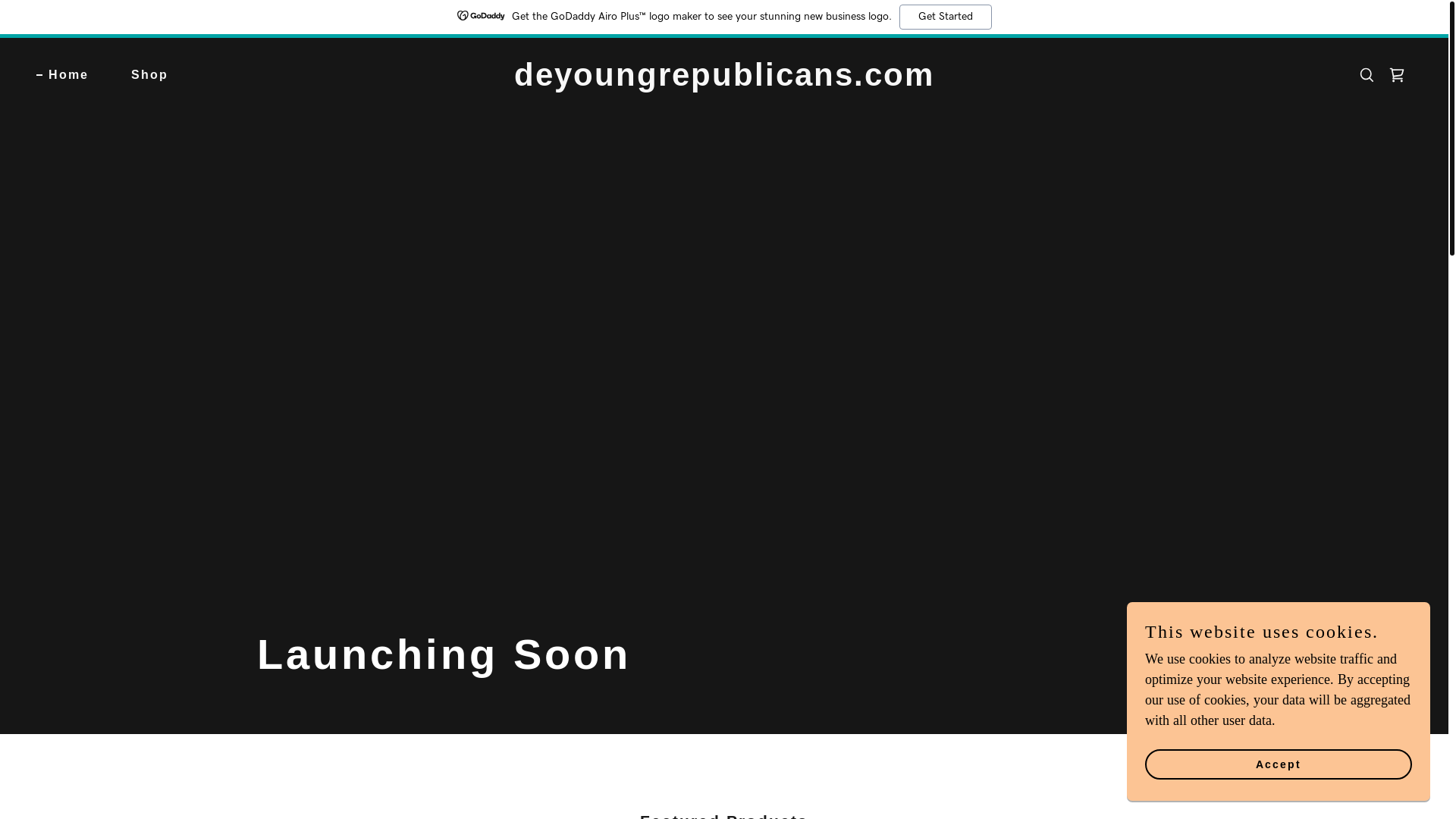 website screenshot of https://deyoungrepublicans.com/
