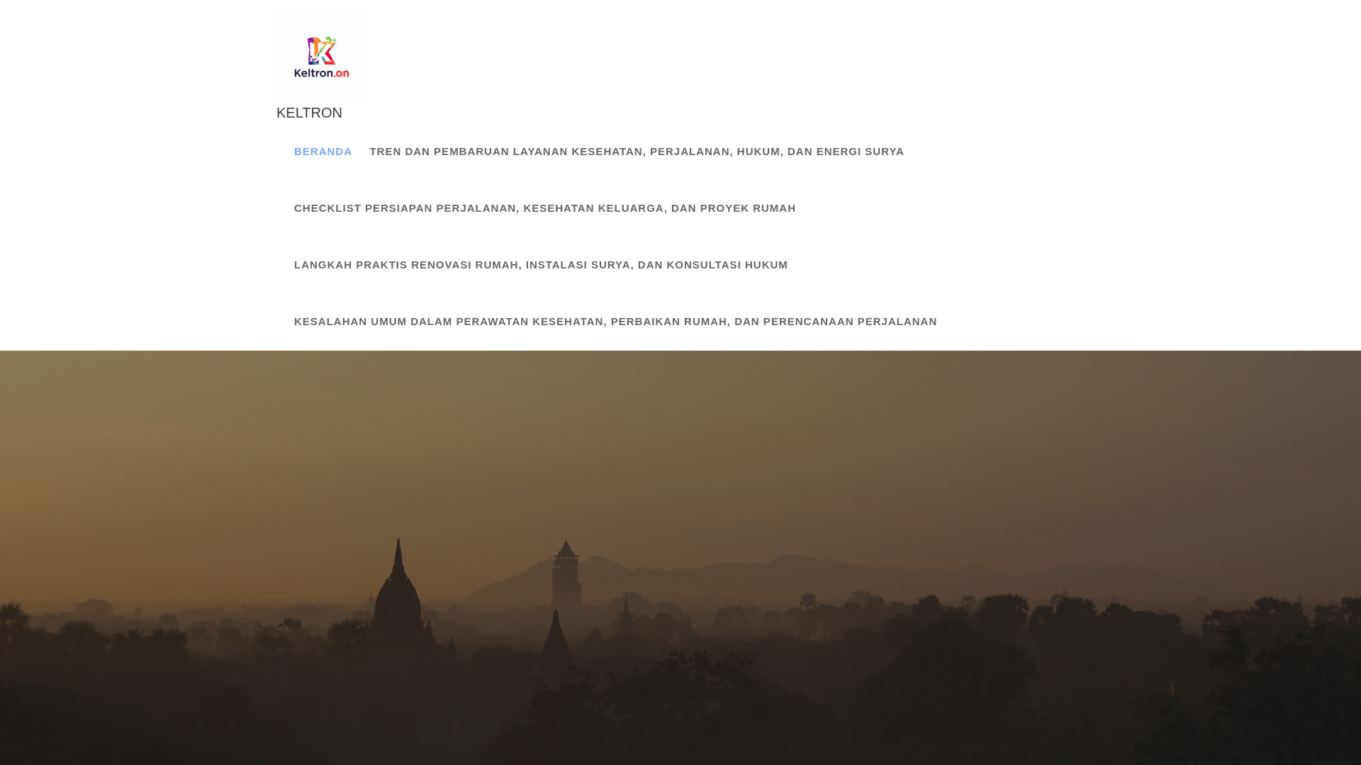 website screenshot of https://keltron.onl
