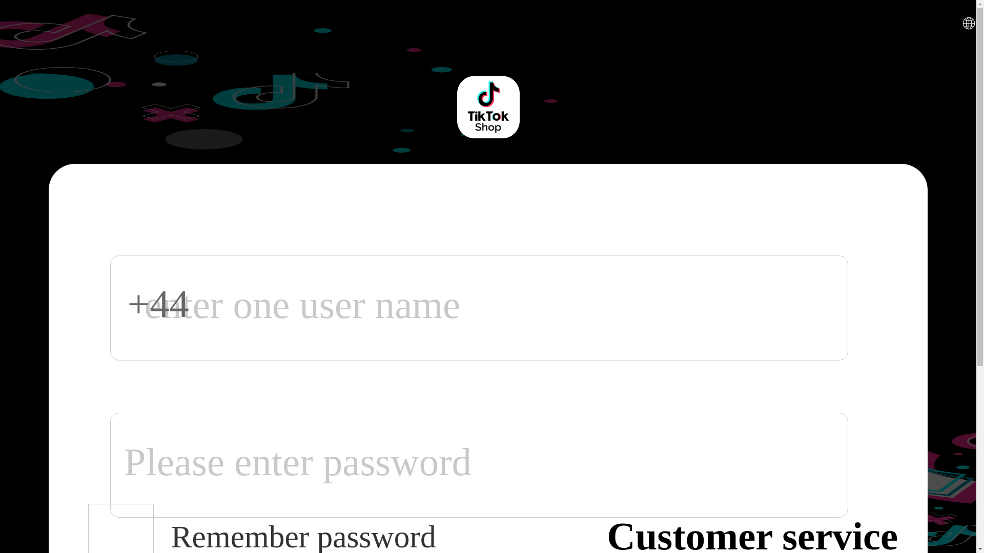 website screenshot of https://tiktokshangj.shop/