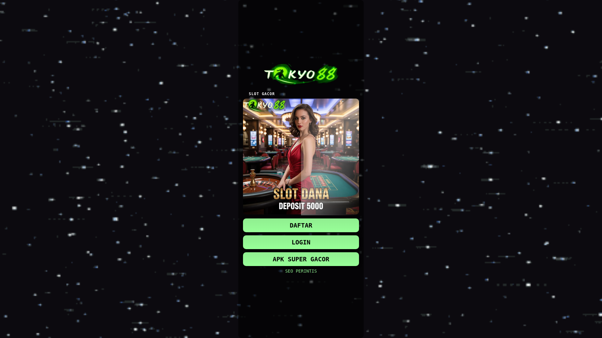 website screenshot of https://izin-tokyo88.pages.dev/