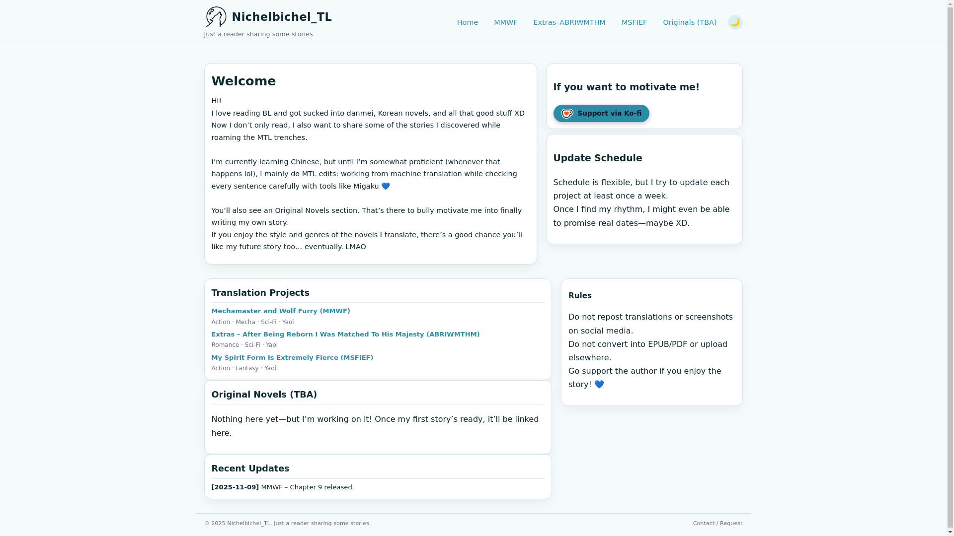 website screenshot of https://nichelbichel-tl.online/