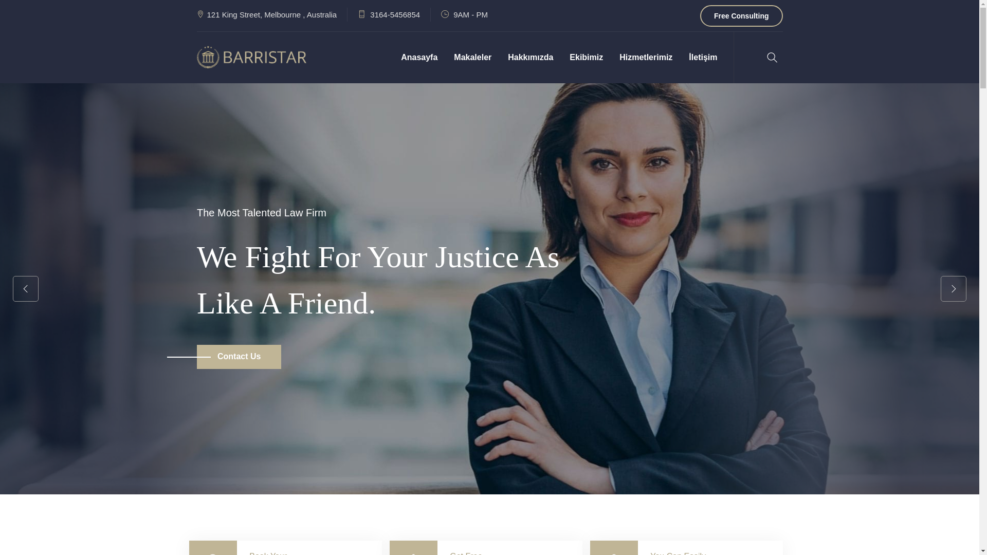 website screenshot of https://bvkhukuk.com.tr/