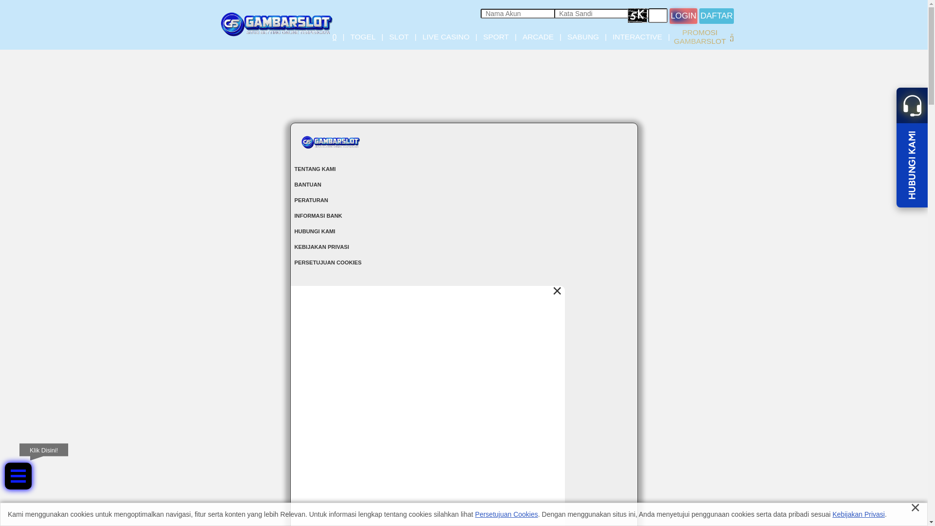 website screenshot of https://gambarslotk.com/