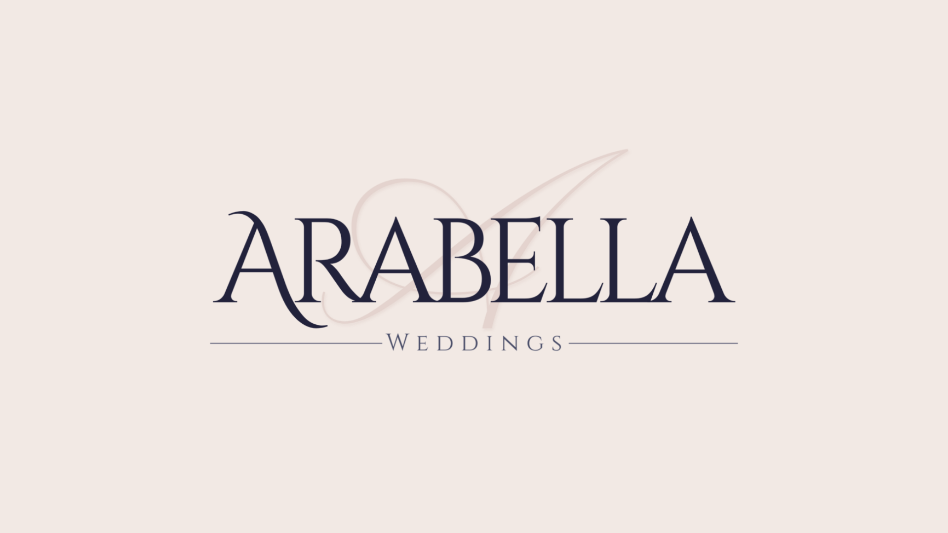website screenshot of https://arabella-weddings.de/