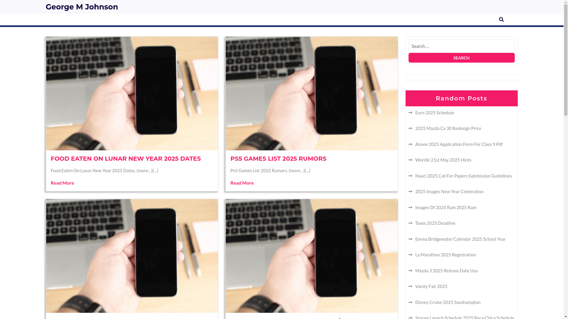 website screenshot of https://georgemjohnsone.pages.dev/