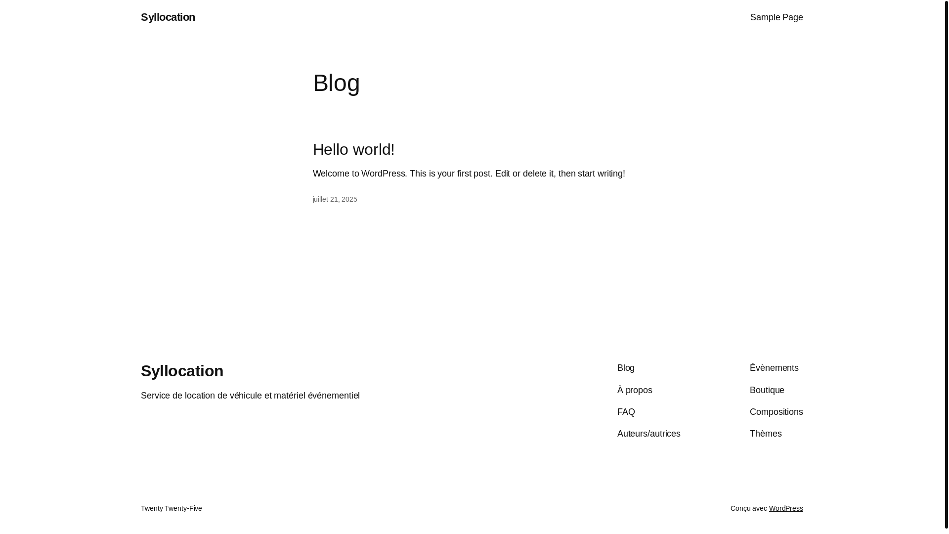website screenshot of https://syllocation.fr/