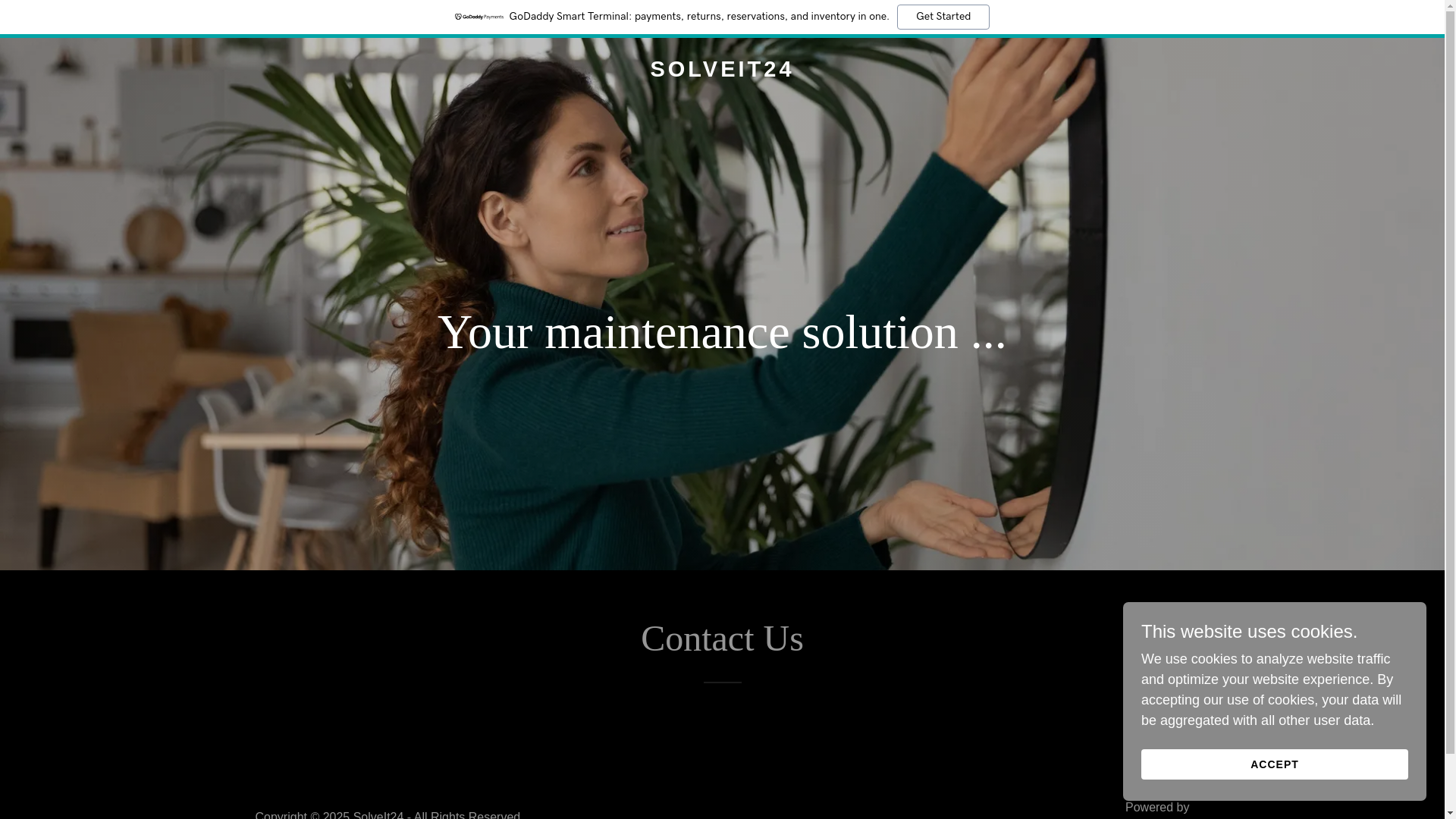 website screenshot of https://solveit24.in/