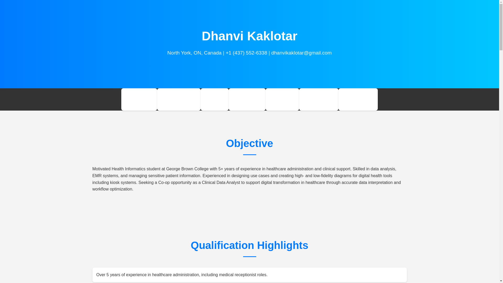 website screenshot of https://dhanvi.pages.dev/