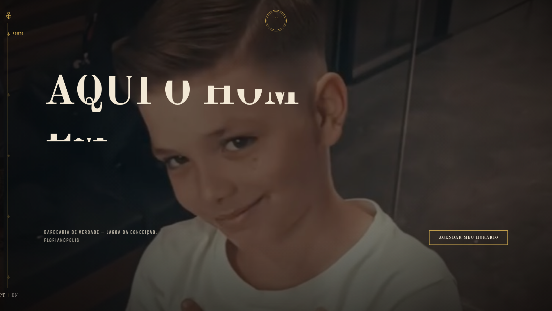 website screenshot of https://barbeariaancorador-v2.pages.dev/