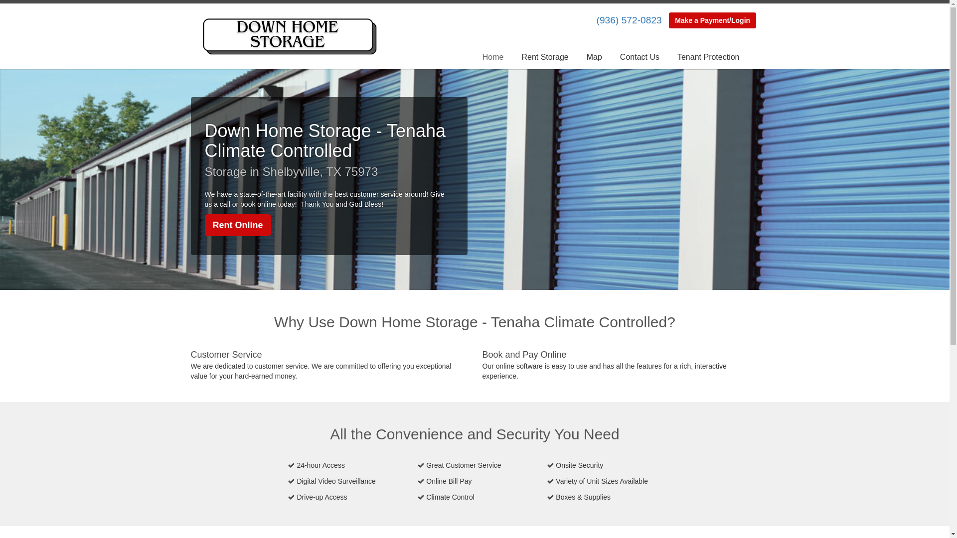 website screenshot of https://arcticcoolstorage.com/