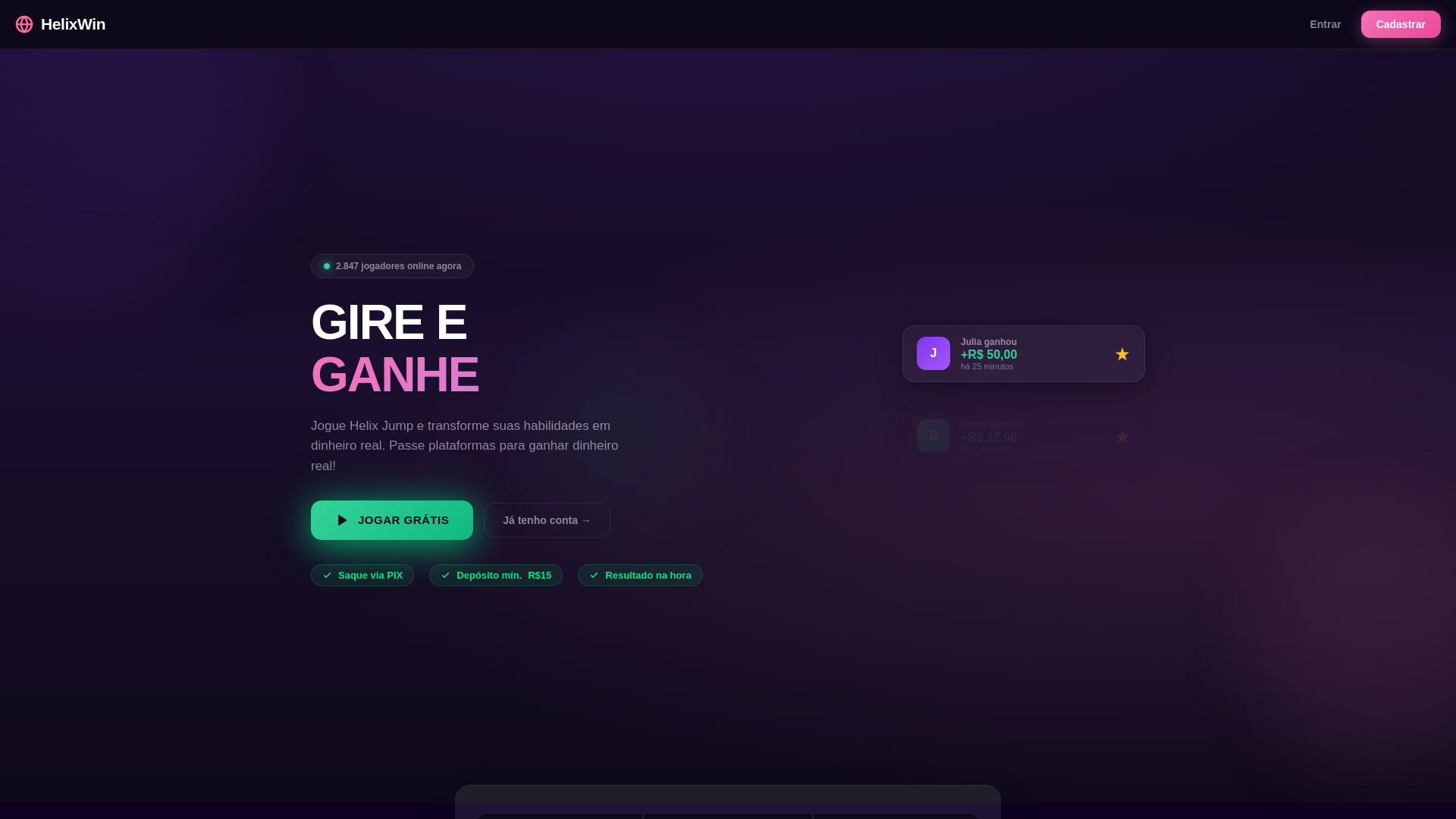 website screenshot of https://helixretro.lat