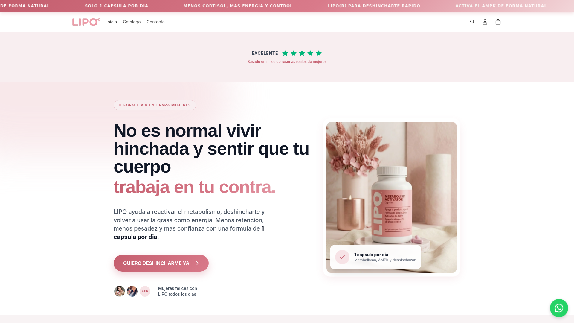 website screenshot of https://lipoargentina.com