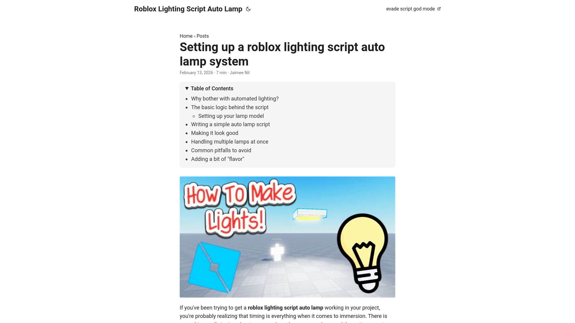 website screenshot of https://roblox-lighting-script-auto-lamp.pages.dev/