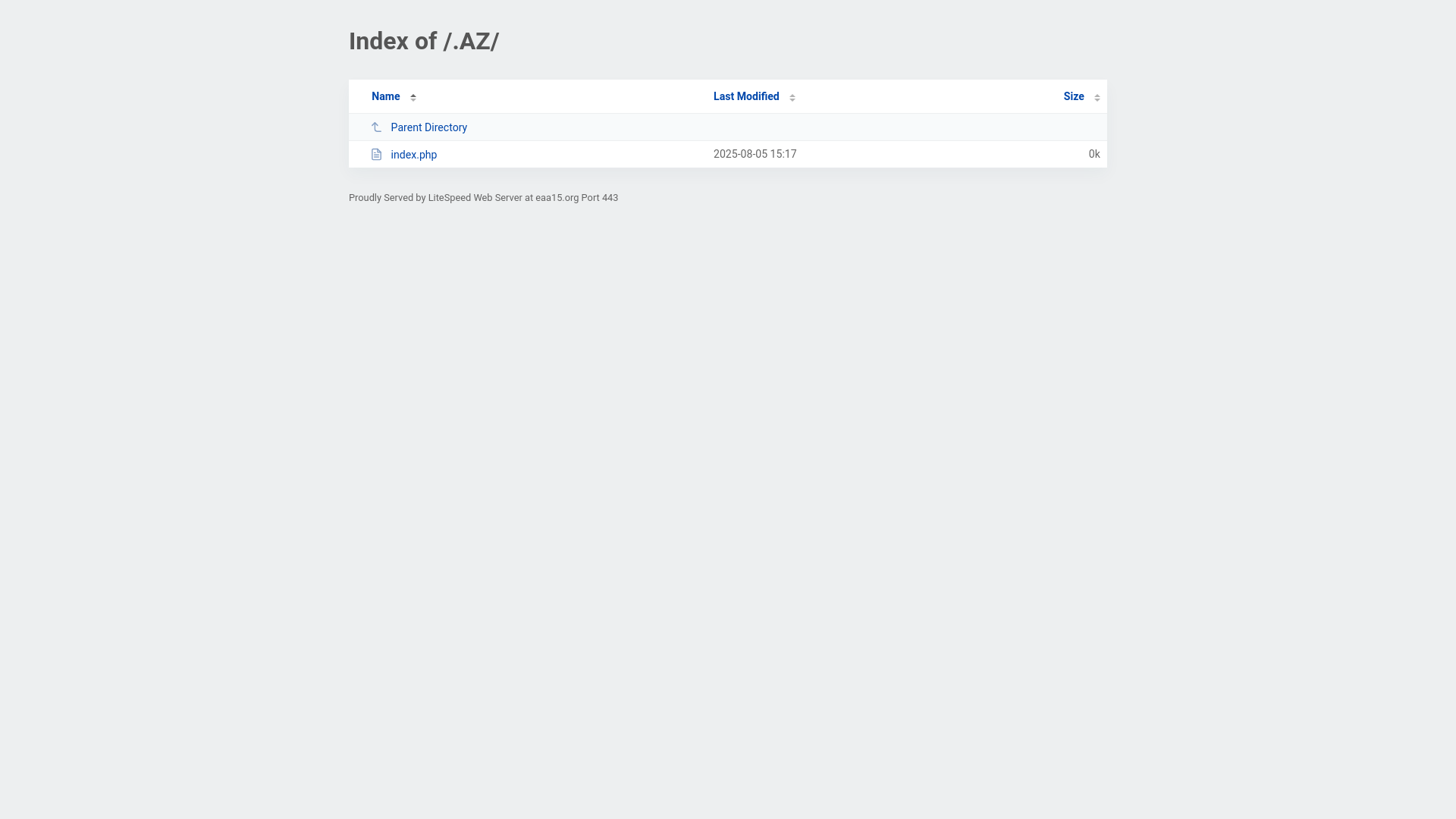 website screenshot of https://eaa15.org/.AZ?collingmedia.com