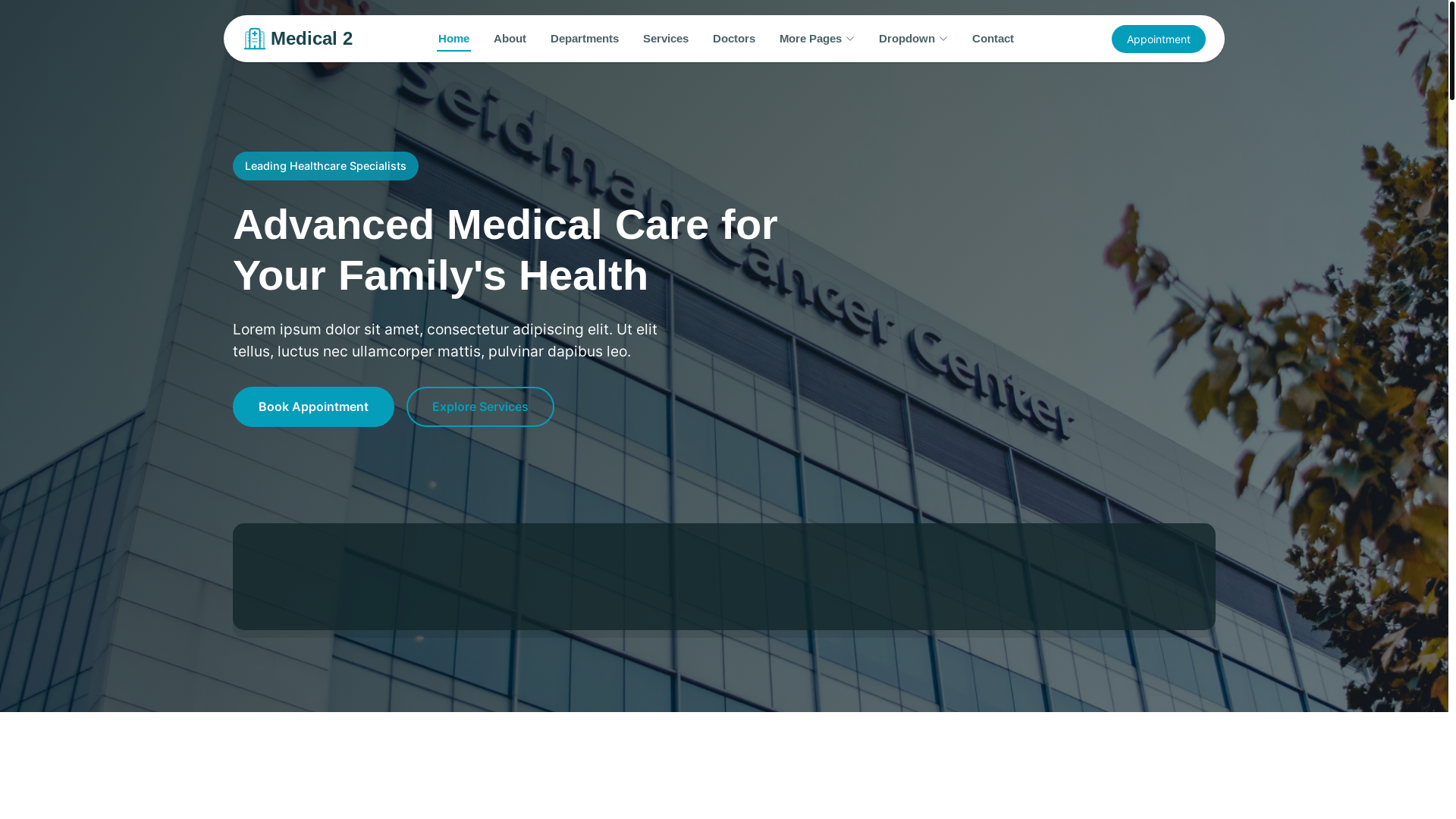 website screenshot of https://medicaldemo2.pages.dev/