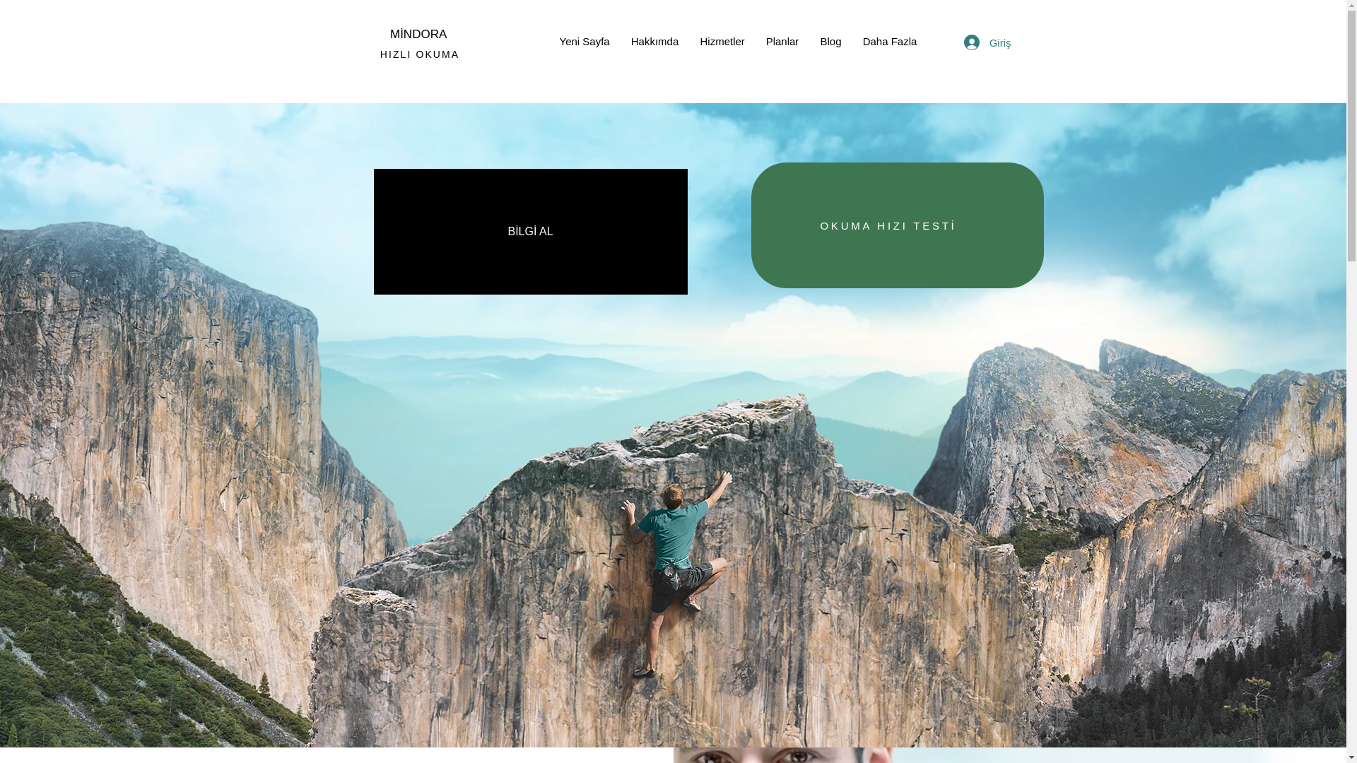 website screenshot of https://mindoraakademi.com/