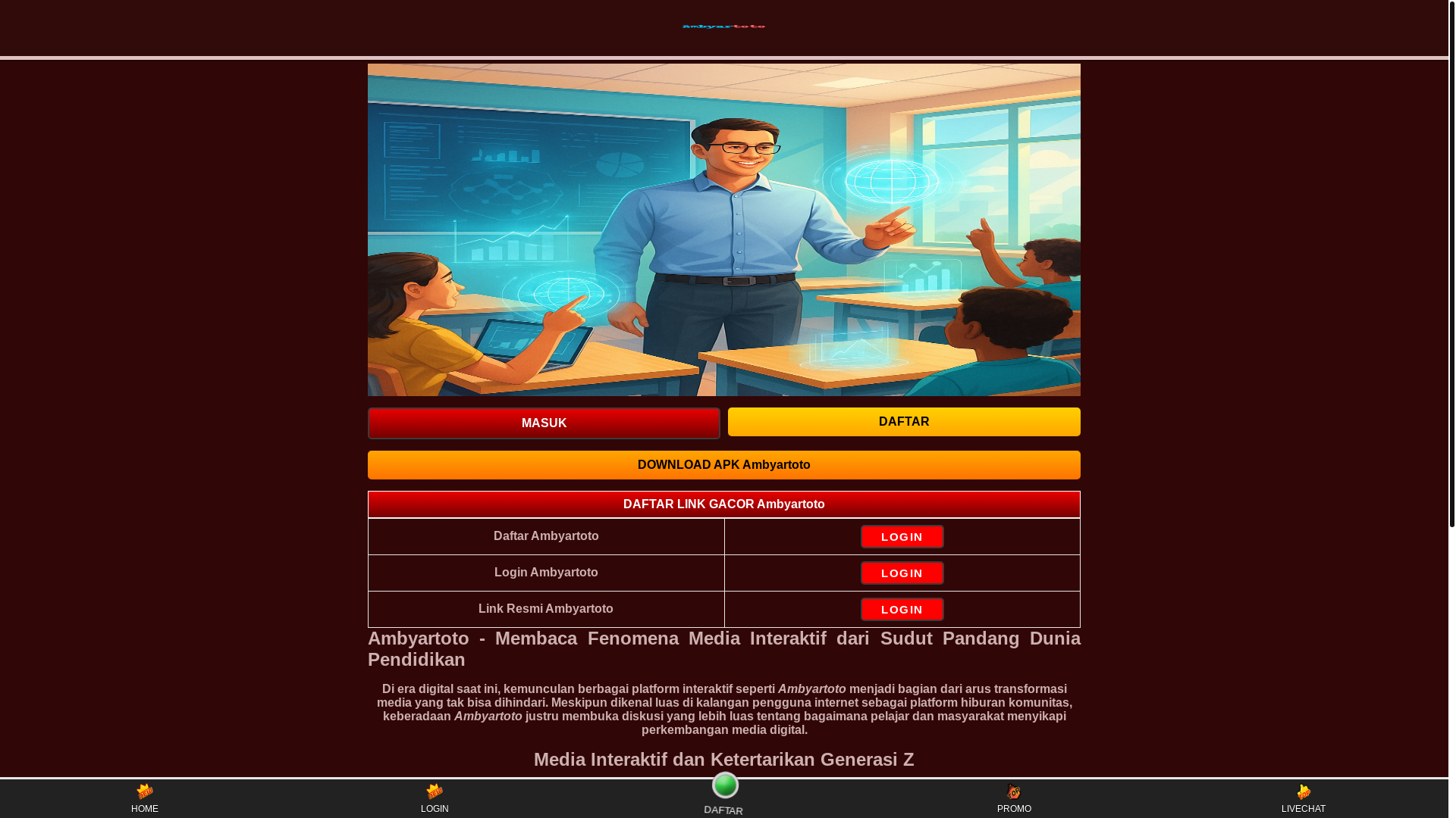 website screenshot of https://pelitaamp.pages.dev/