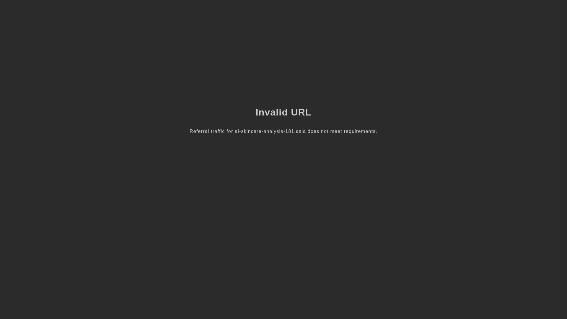 website screenshot of https://ai-skincare-analysis-181.asia/