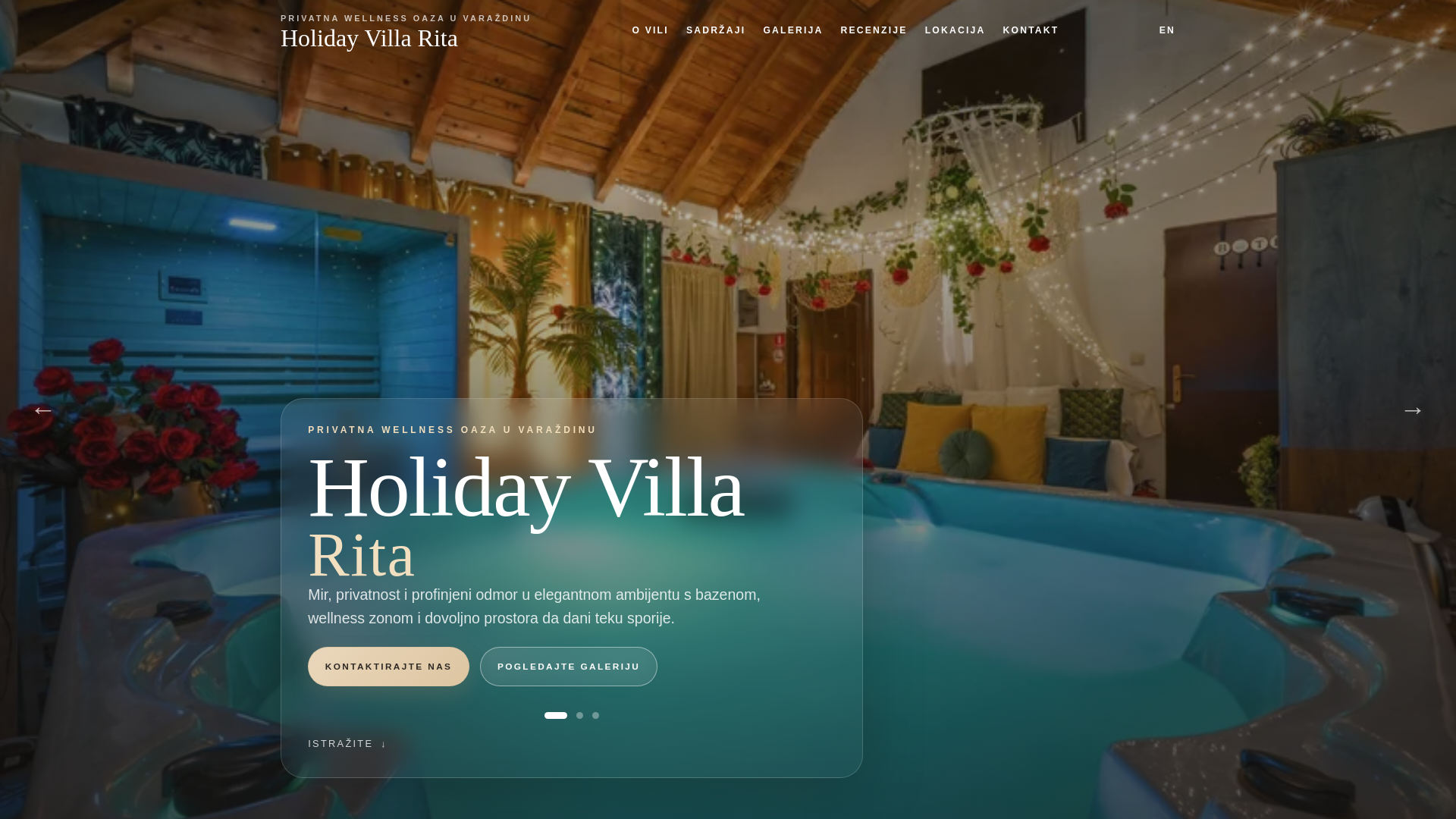 website screenshot of https://holiday-villa-rita.pages.dev/