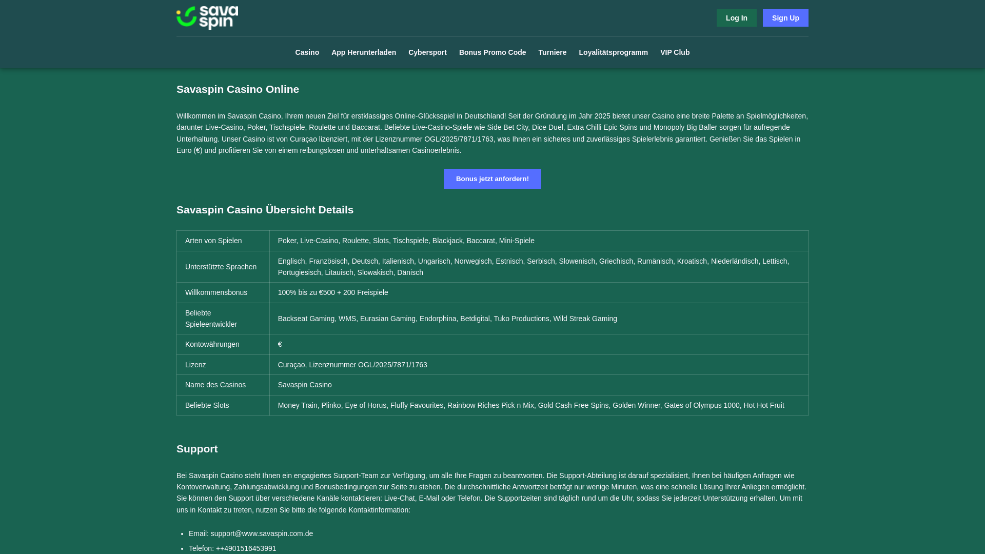 website screenshot of https://savaspin-com-de.pages.dev/