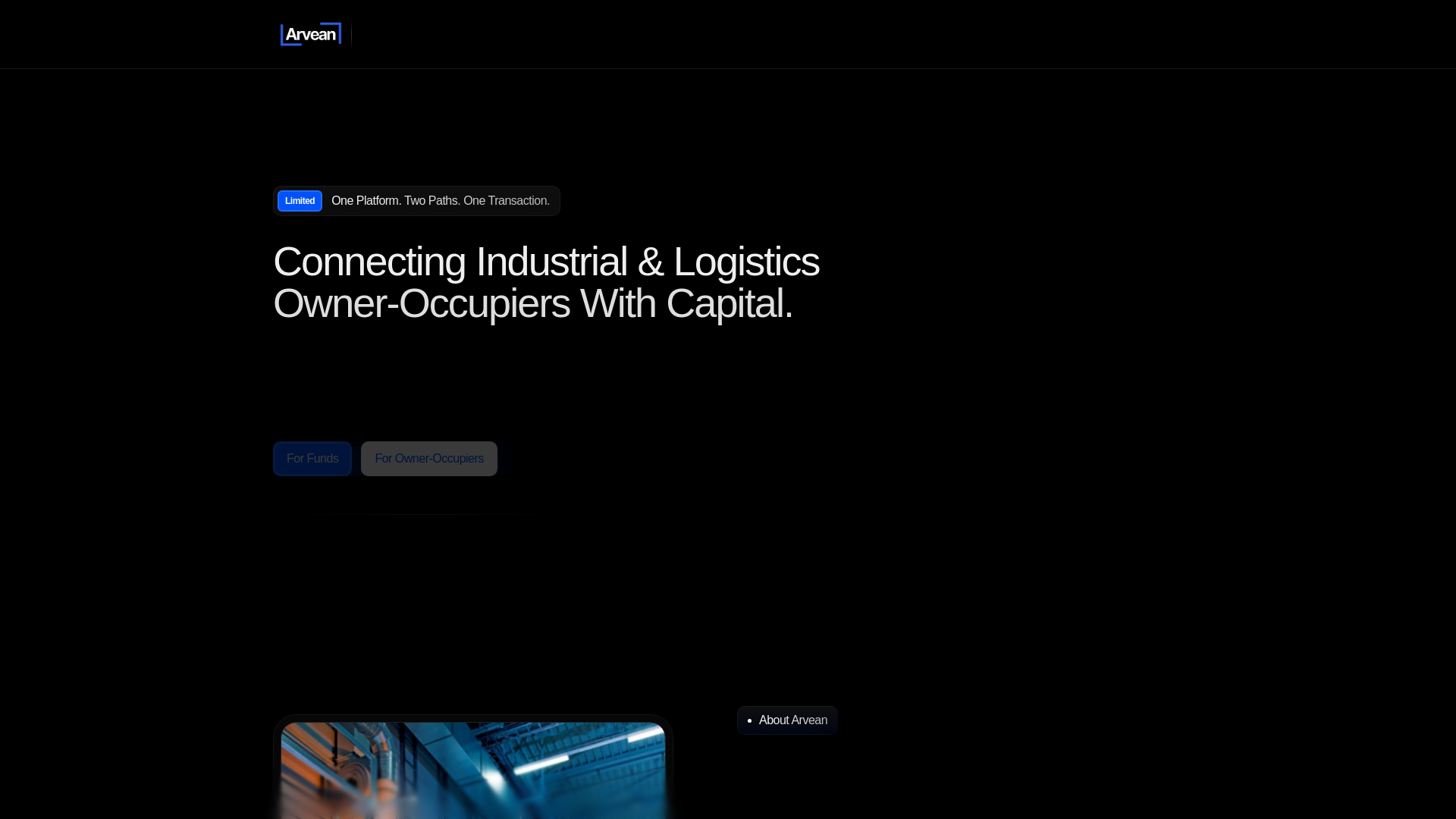 website screenshot of https://aiarvean.info/