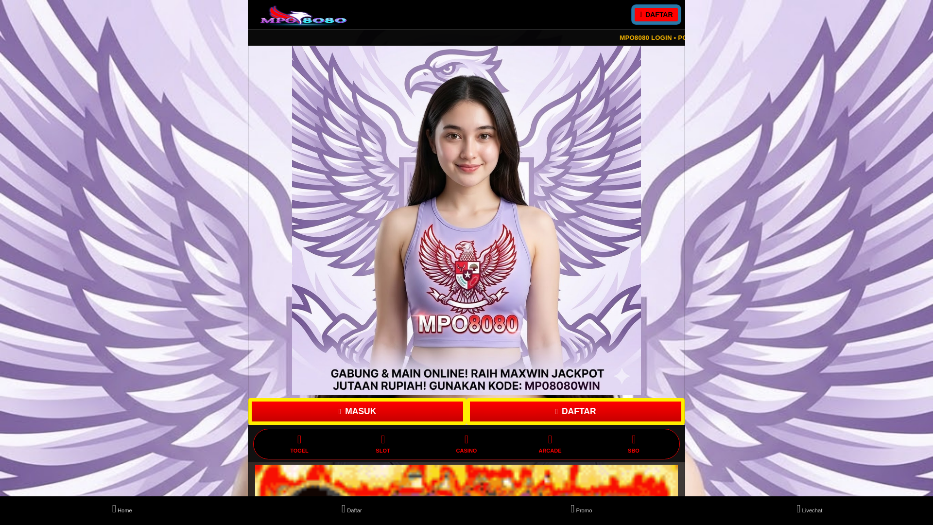 website screenshot of https://mpo8080alternatif.pages.dev/