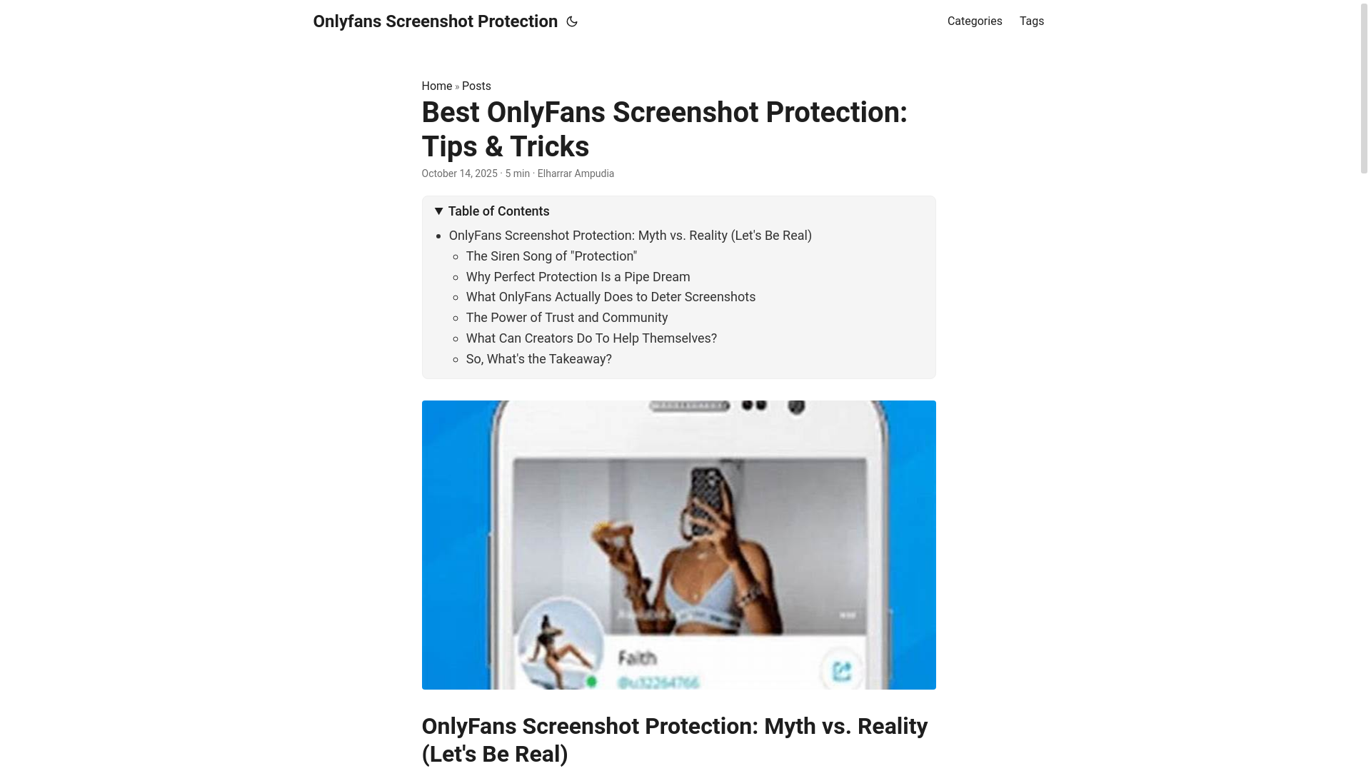 website screenshot of https://onlyfans-screenshot-protection.pages.dev/