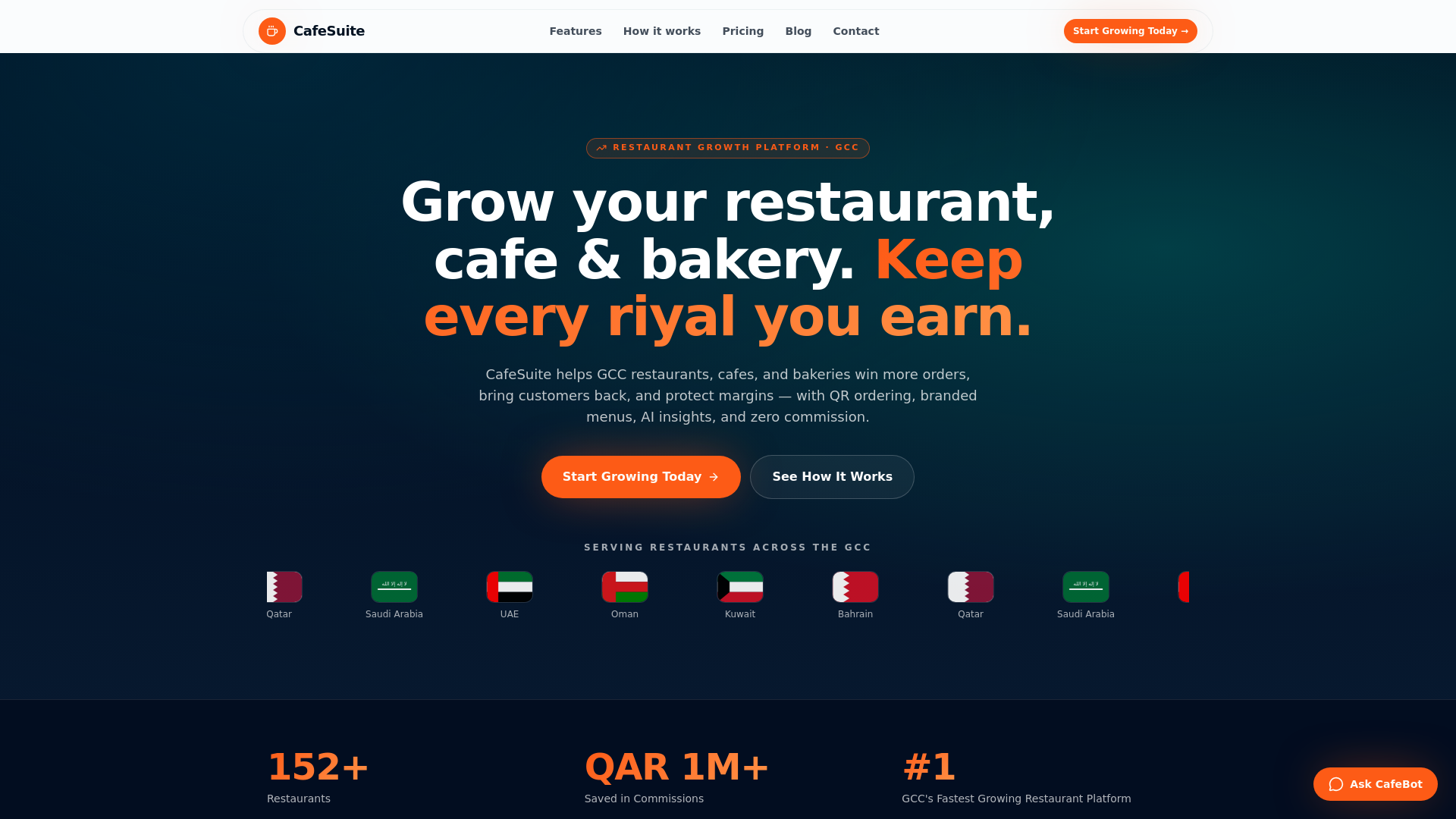 website screenshot of https://cafesuitepro.app/