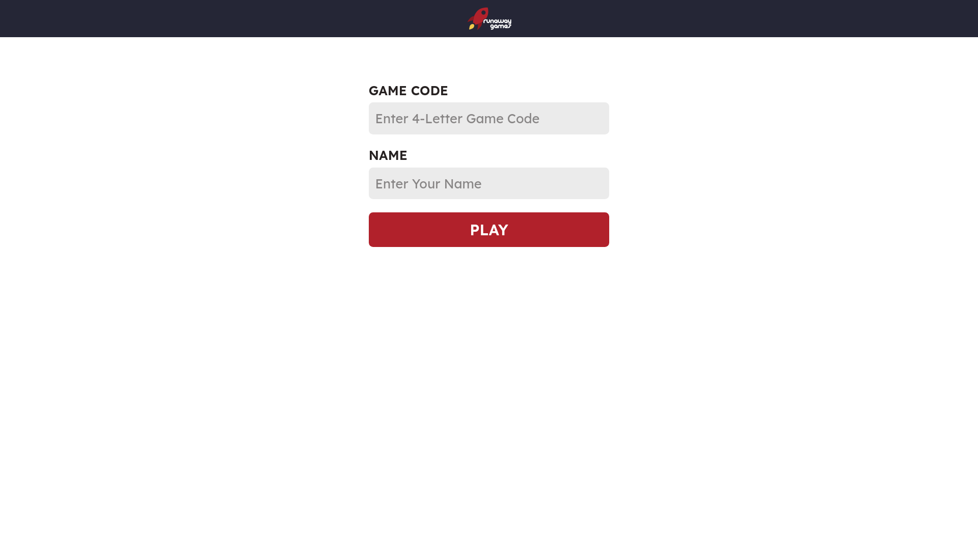 website screenshot of https://runaway-universal-login-new.pages.dev/