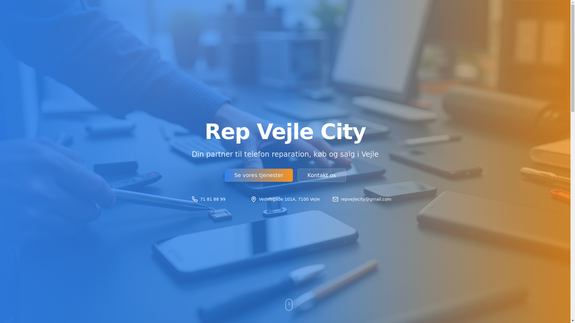 website screenshot of https://repvejlecity.pages.dev/