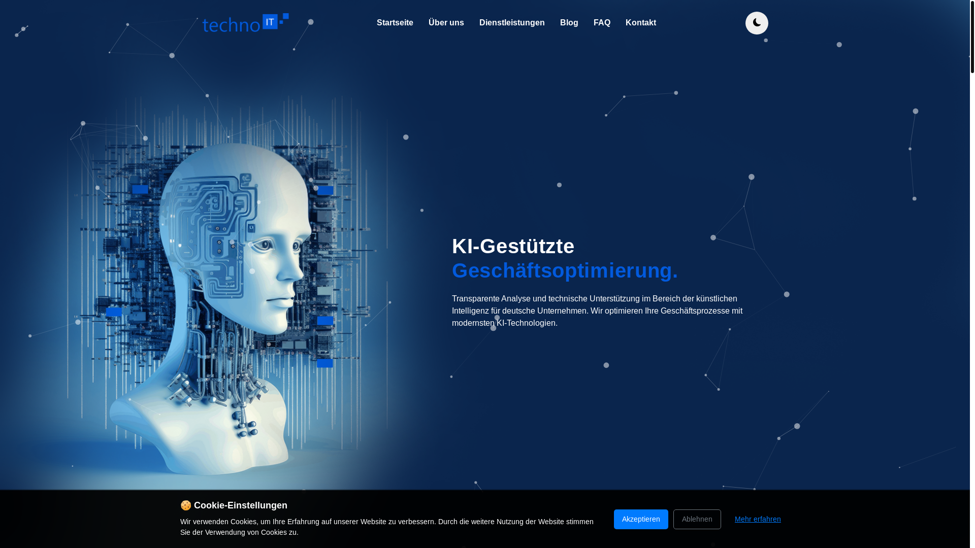 website screenshot of https://techno-it.info/