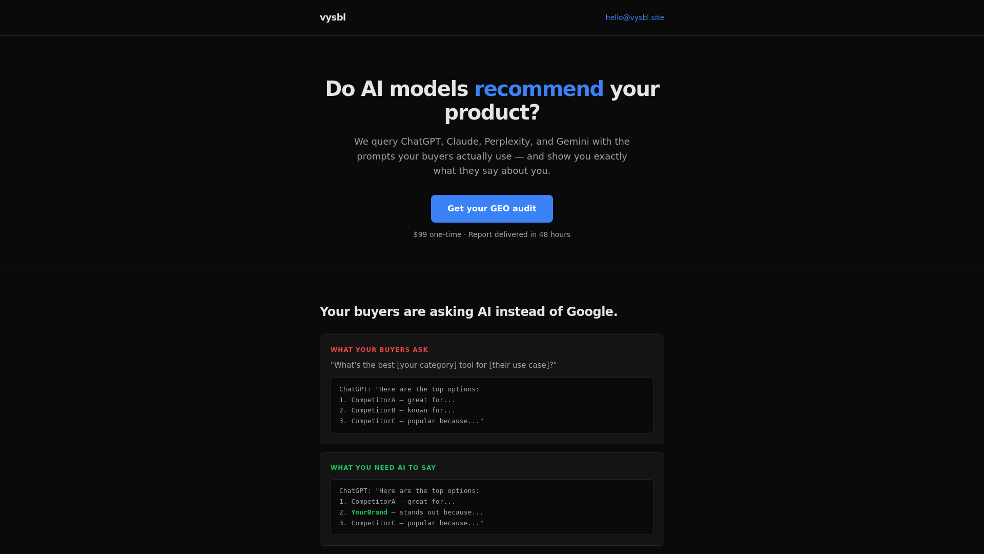 website screenshot of https://vysbl-site.pages.dev/