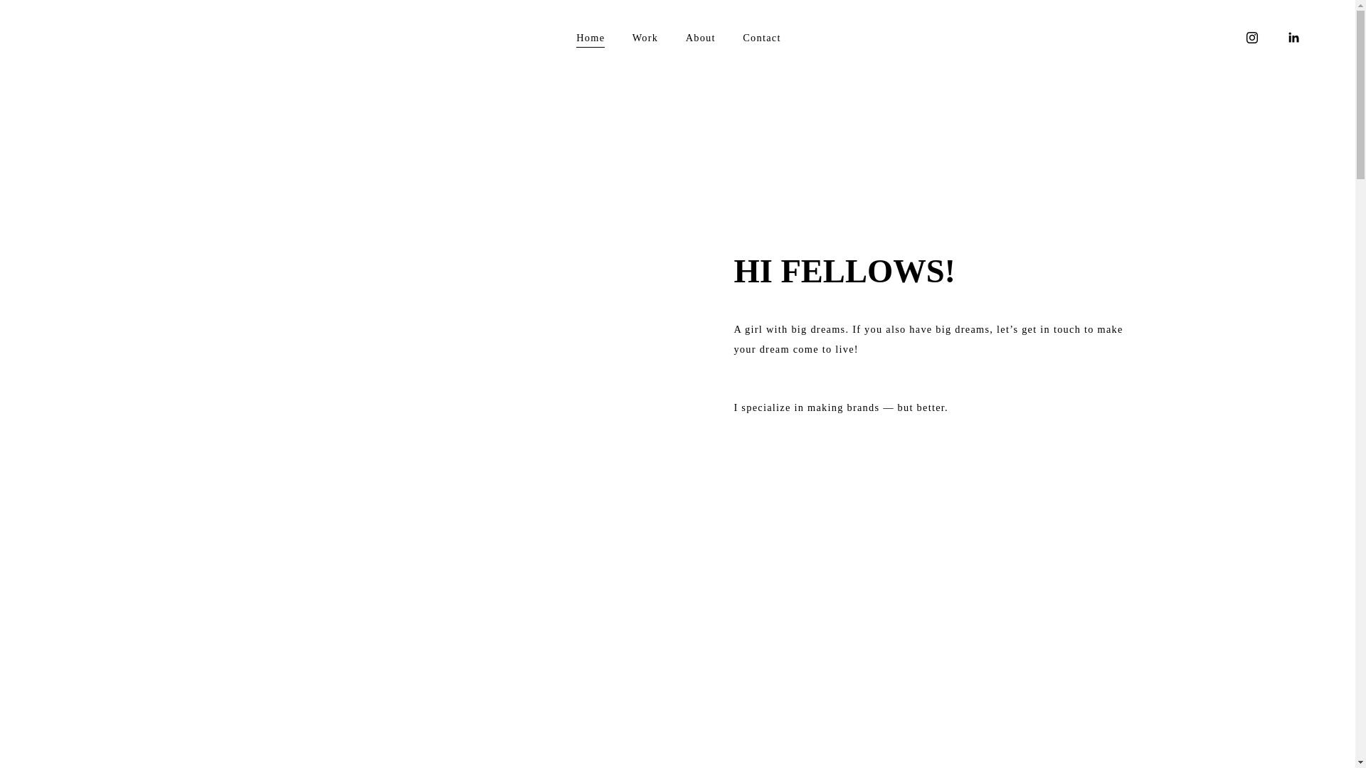 website screenshot of https://fellowerstudio.com/