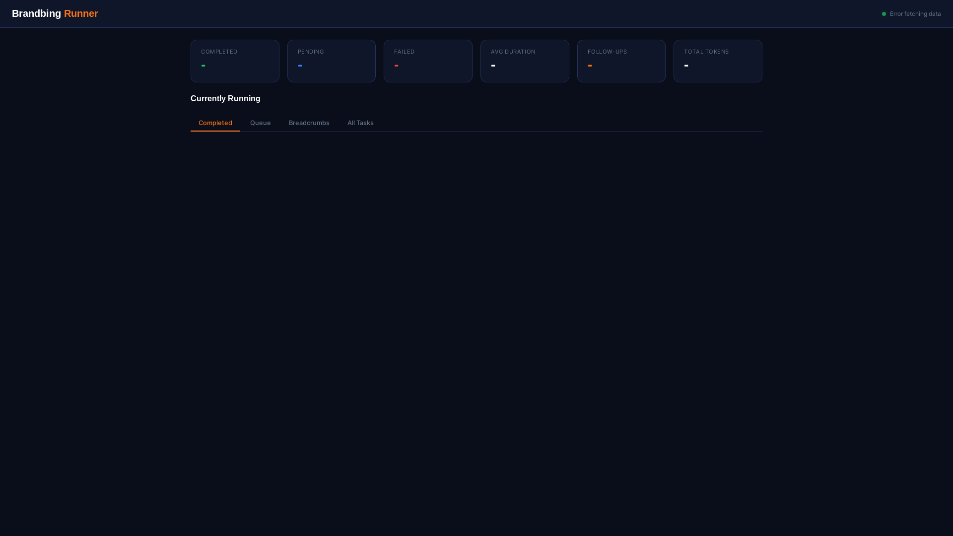 website screenshot of https://brandbing-runner.pages.dev/