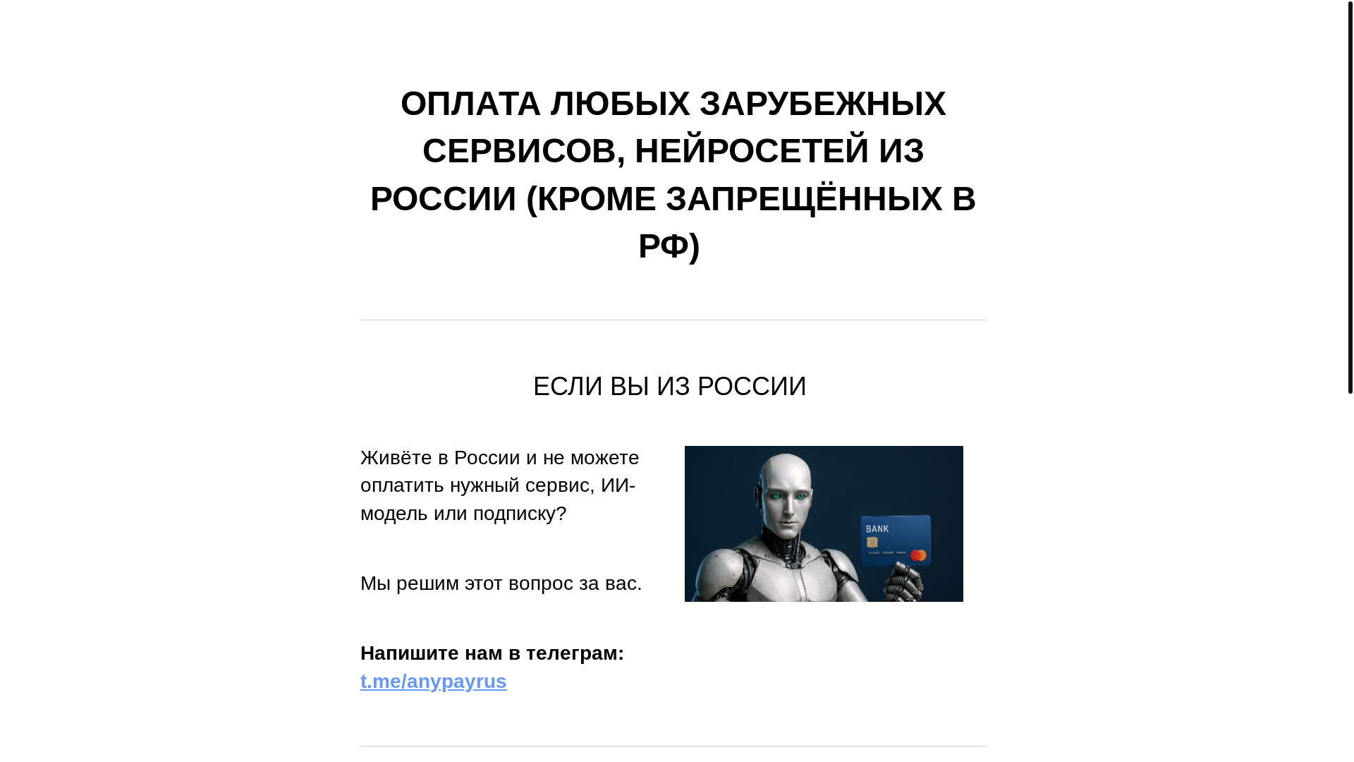 website screenshot of https://anypayrus.ru/