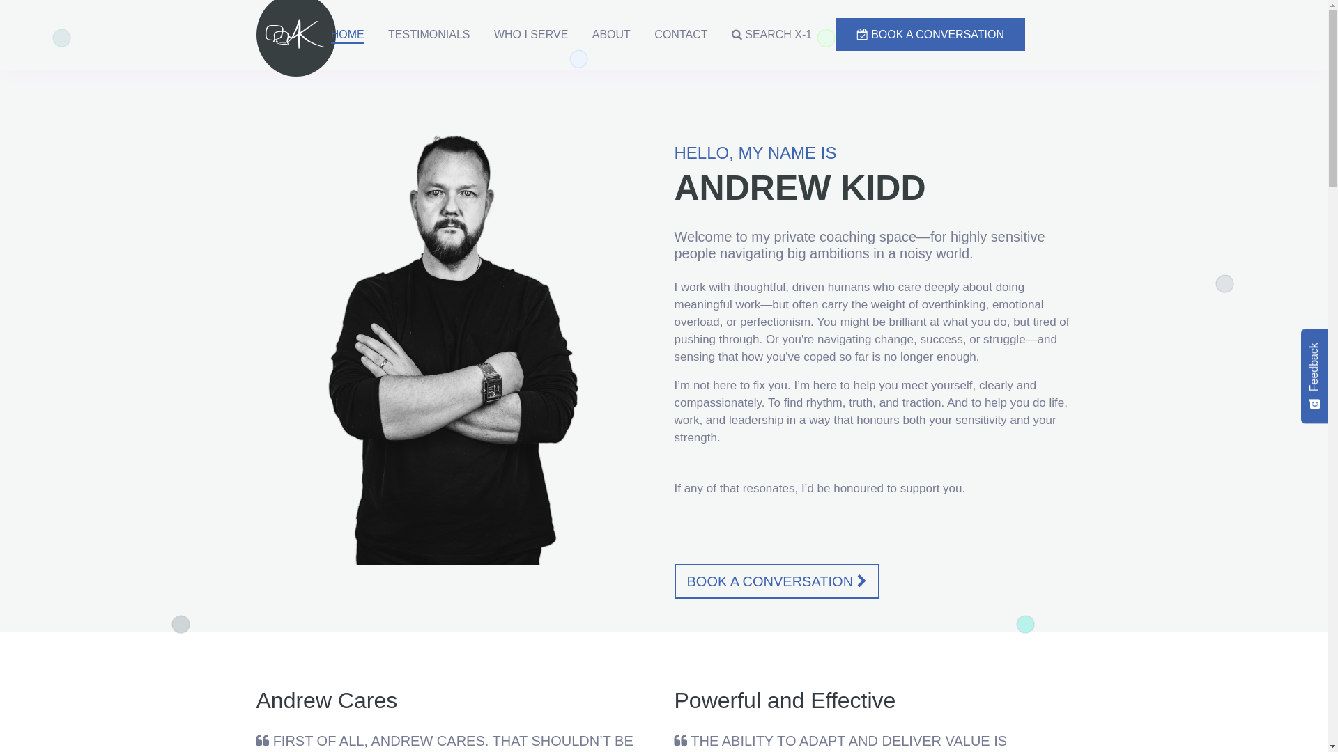 website screenshot of https://andrew-kidd-website-live.pages.dev/