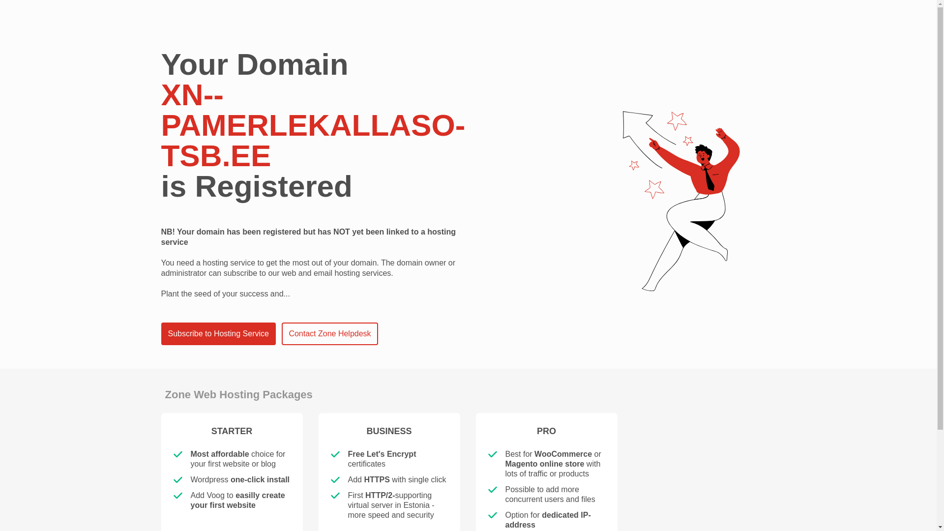 website screenshot of https://xn--pamerlekallaso-tsb.ee/