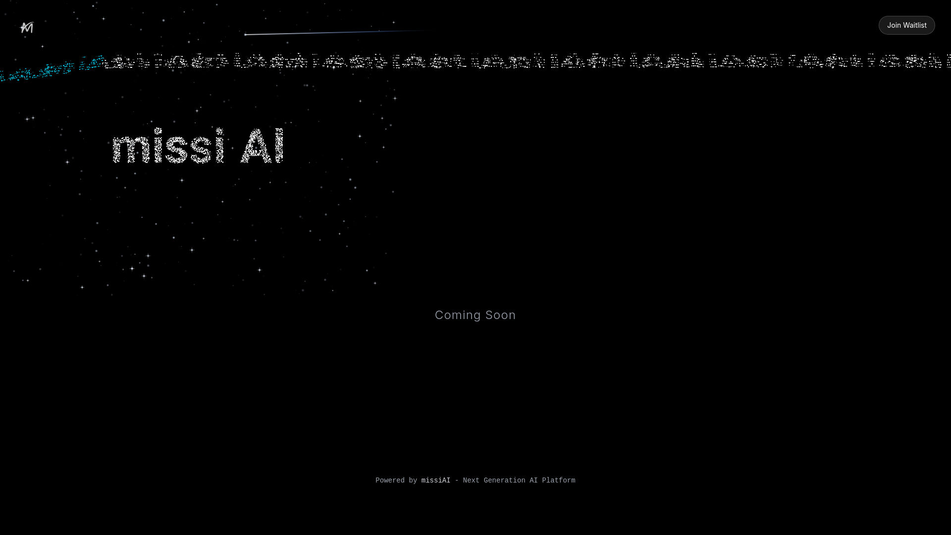 website screenshot of https://missiai-new.pages.dev/