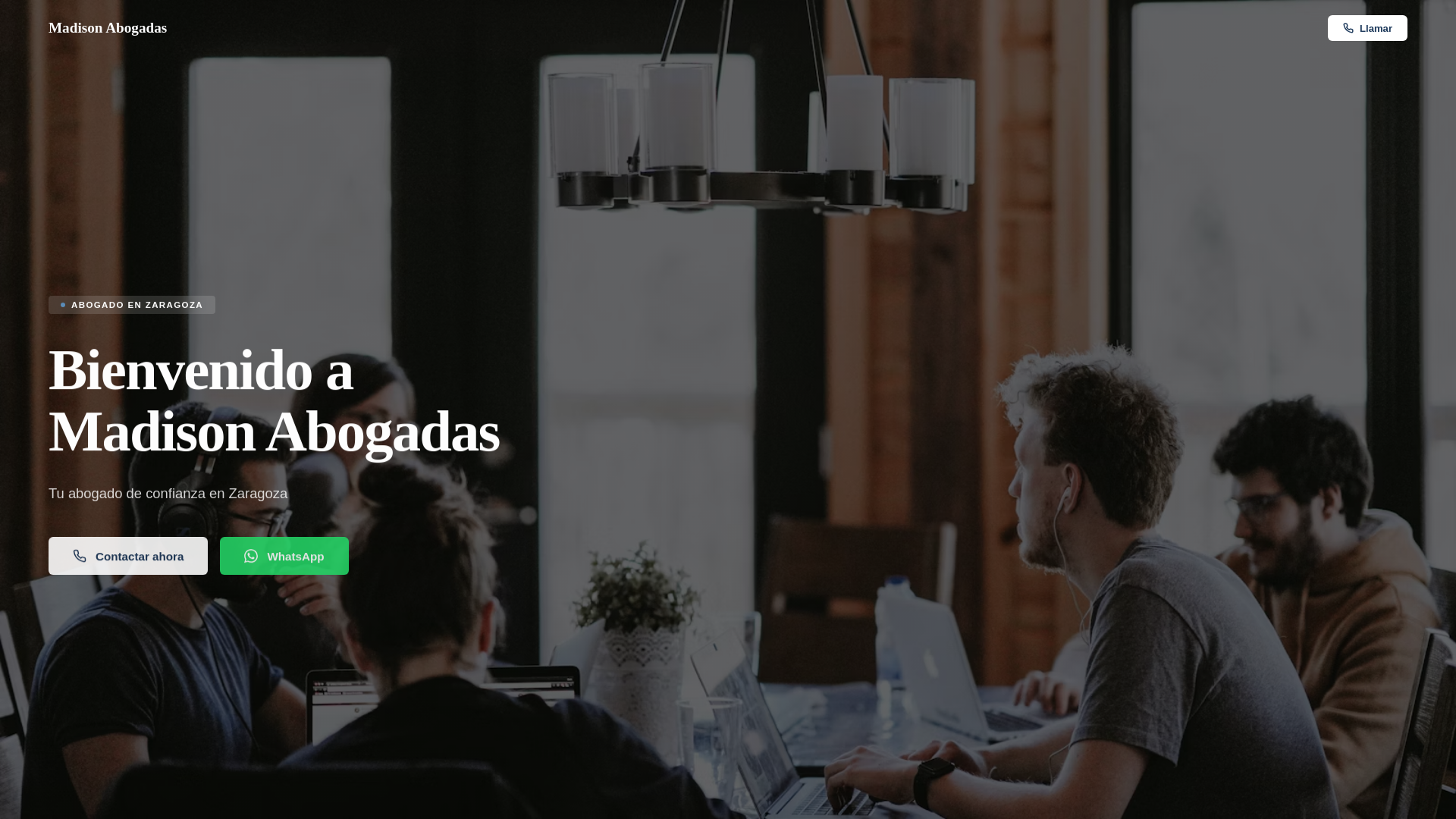 website screenshot of https://madison-abogadas.pages.dev/