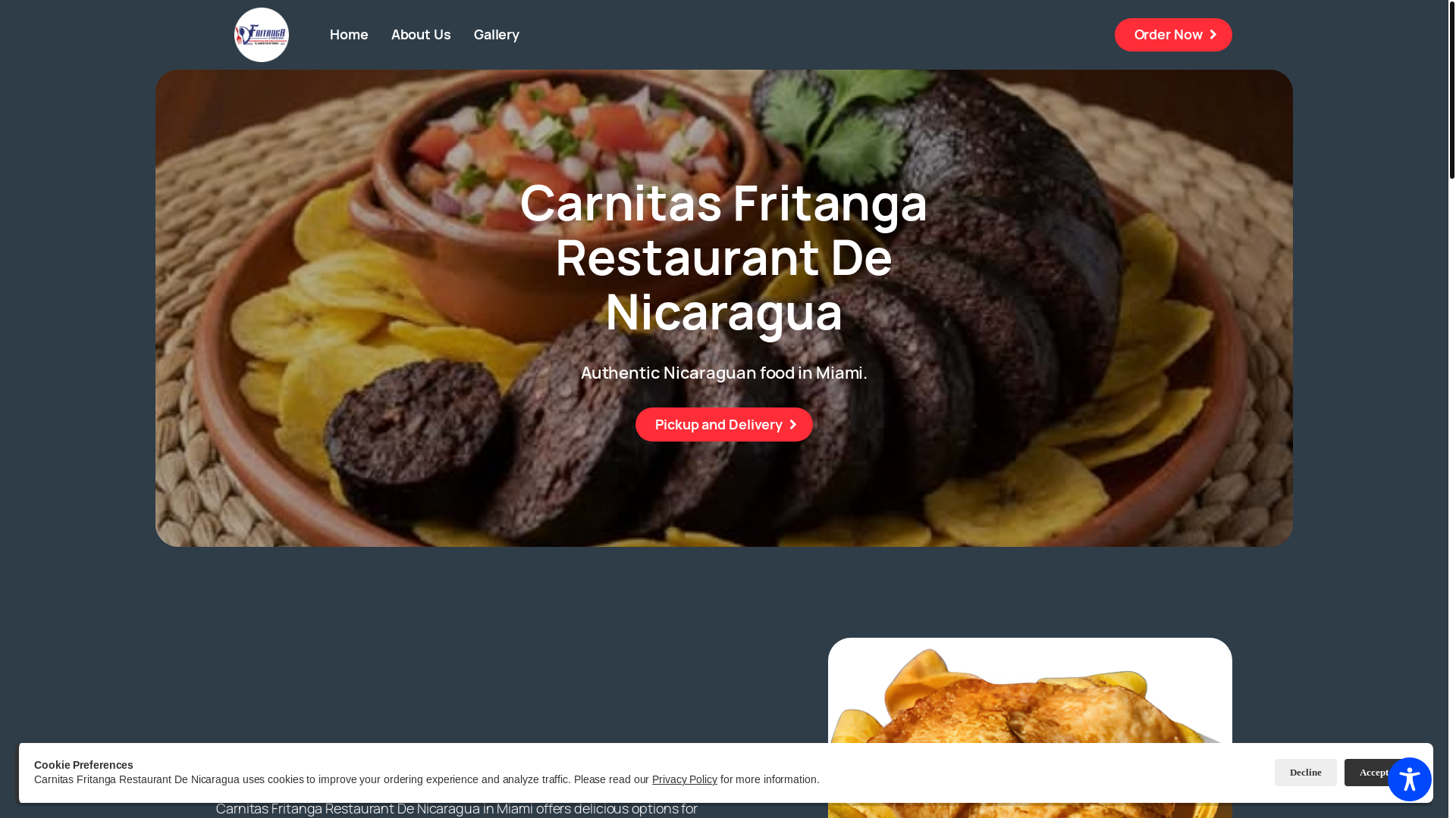 website screenshot of https://fritangacarnitas.com